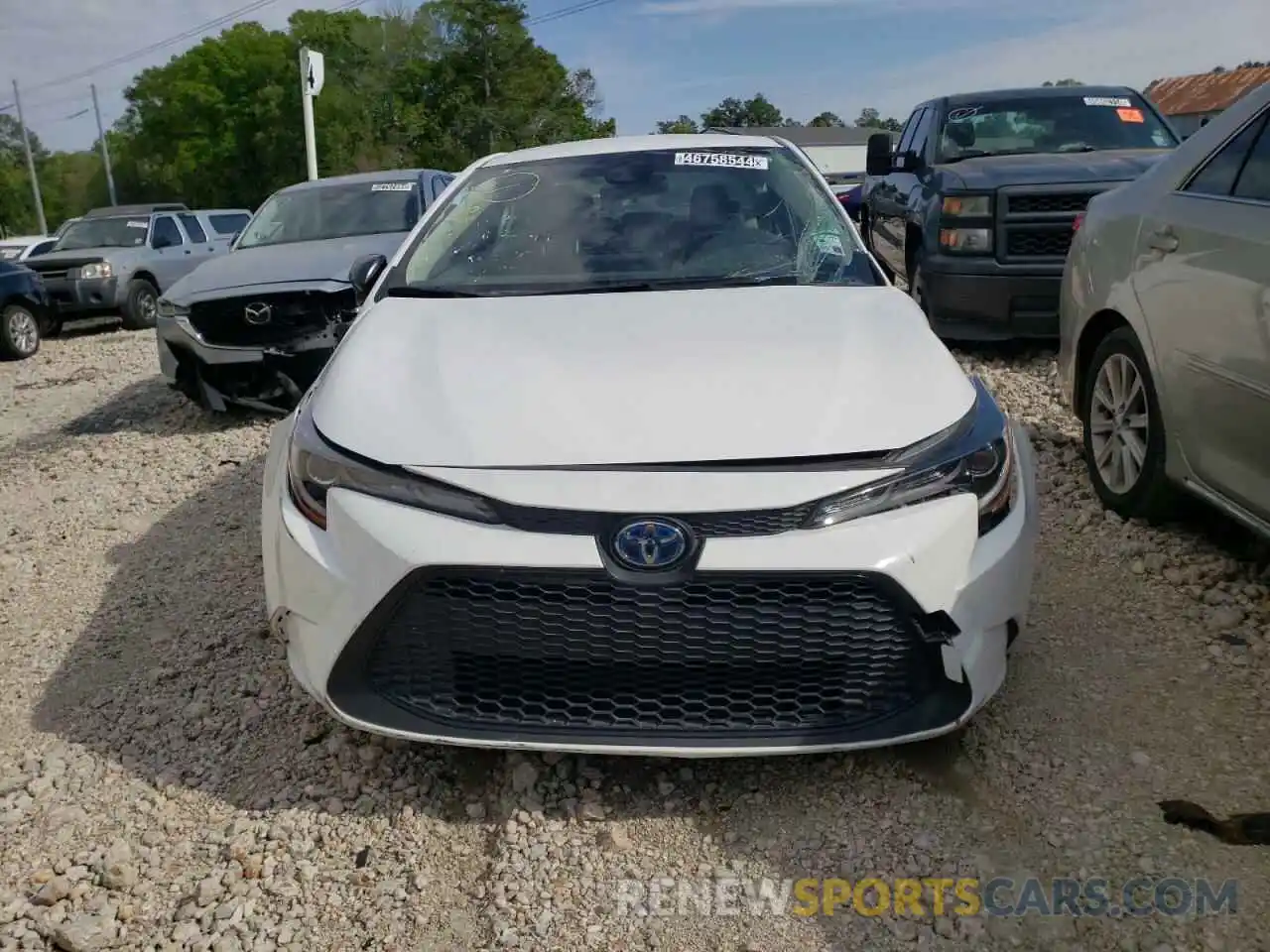 5 Photograph of a damaged car JTDEAMDE2NJ052781 TOYOTA COROLLA 2022