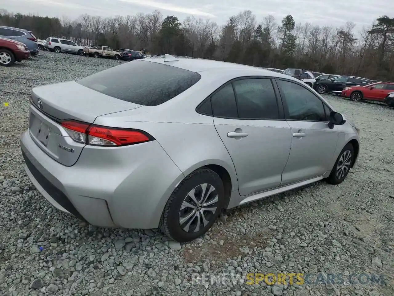 3 Photograph of a damaged car JTDEAMDE2NJ056104 TOYOTA COROLLA 2022