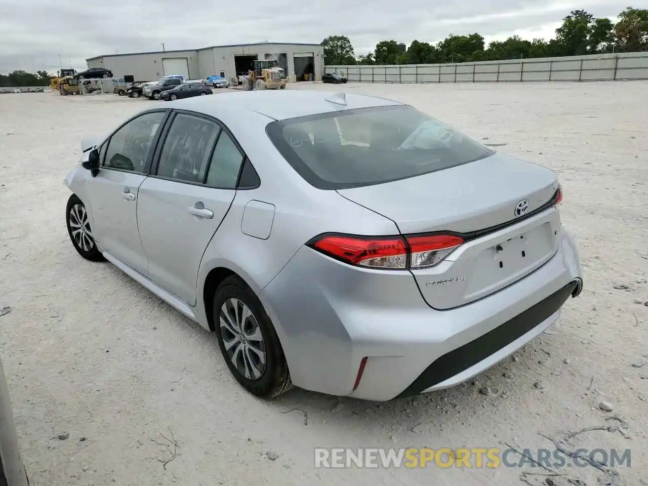 3 Photograph of a damaged car JTDEAMDE3N3004209 TOYOTA COROLLA 2022