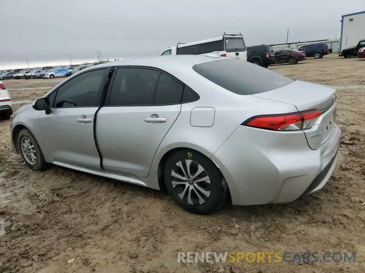 2 Photograph of a damaged car JTDEAMDE3N3009443 TOYOTA COROLLA 2022