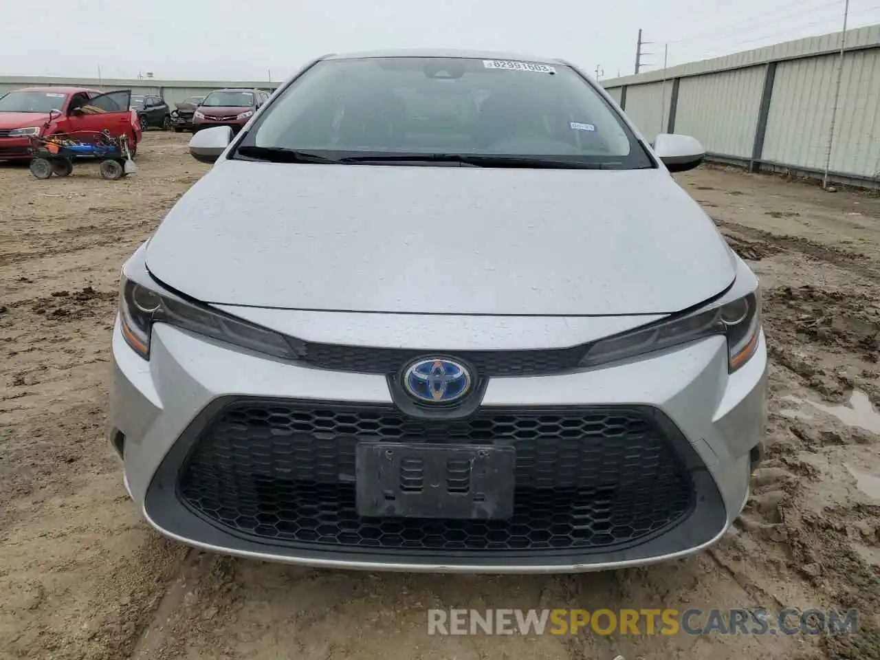 5 Photograph of a damaged car JTDEAMDE3N3009443 TOYOTA COROLLA 2022