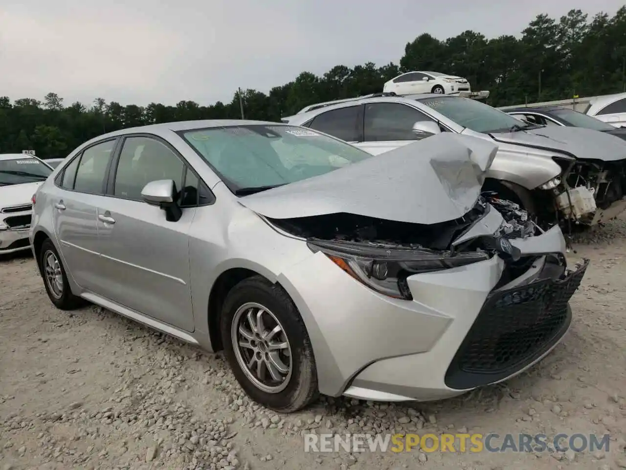 1 Photograph of a damaged car JTDEAMDE3NJ036587 TOYOTA COROLLA 2022