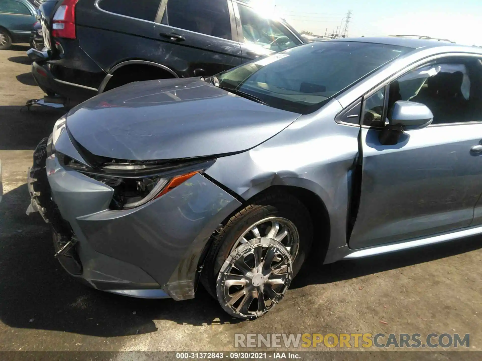 6 Photograph of a damaged car JTDEAMDE3NJ036928 TOYOTA COROLLA 2022