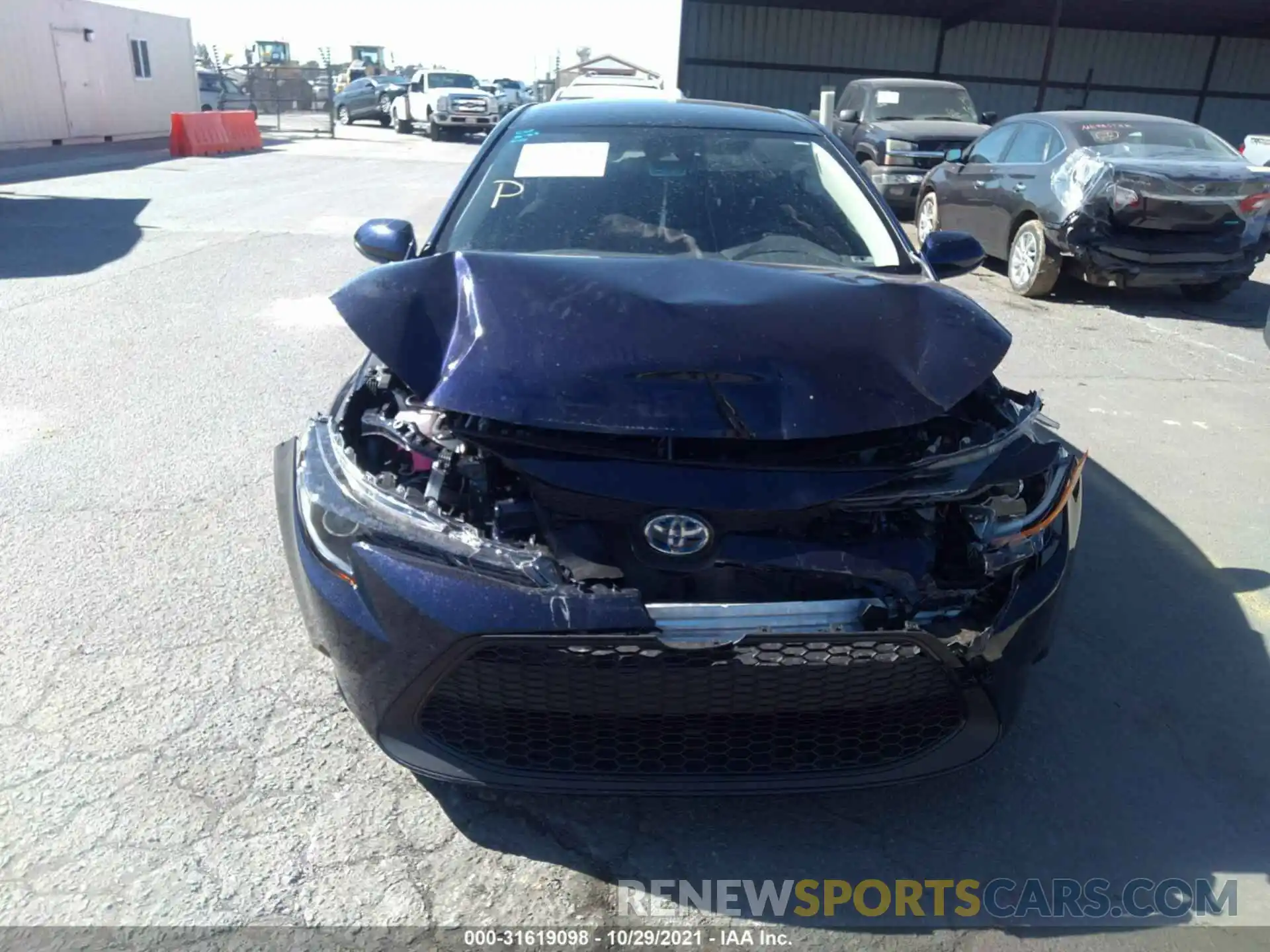 6 Photograph of a damaged car JTDEAMDE3NJ042440 TOYOTA COROLLA 2022