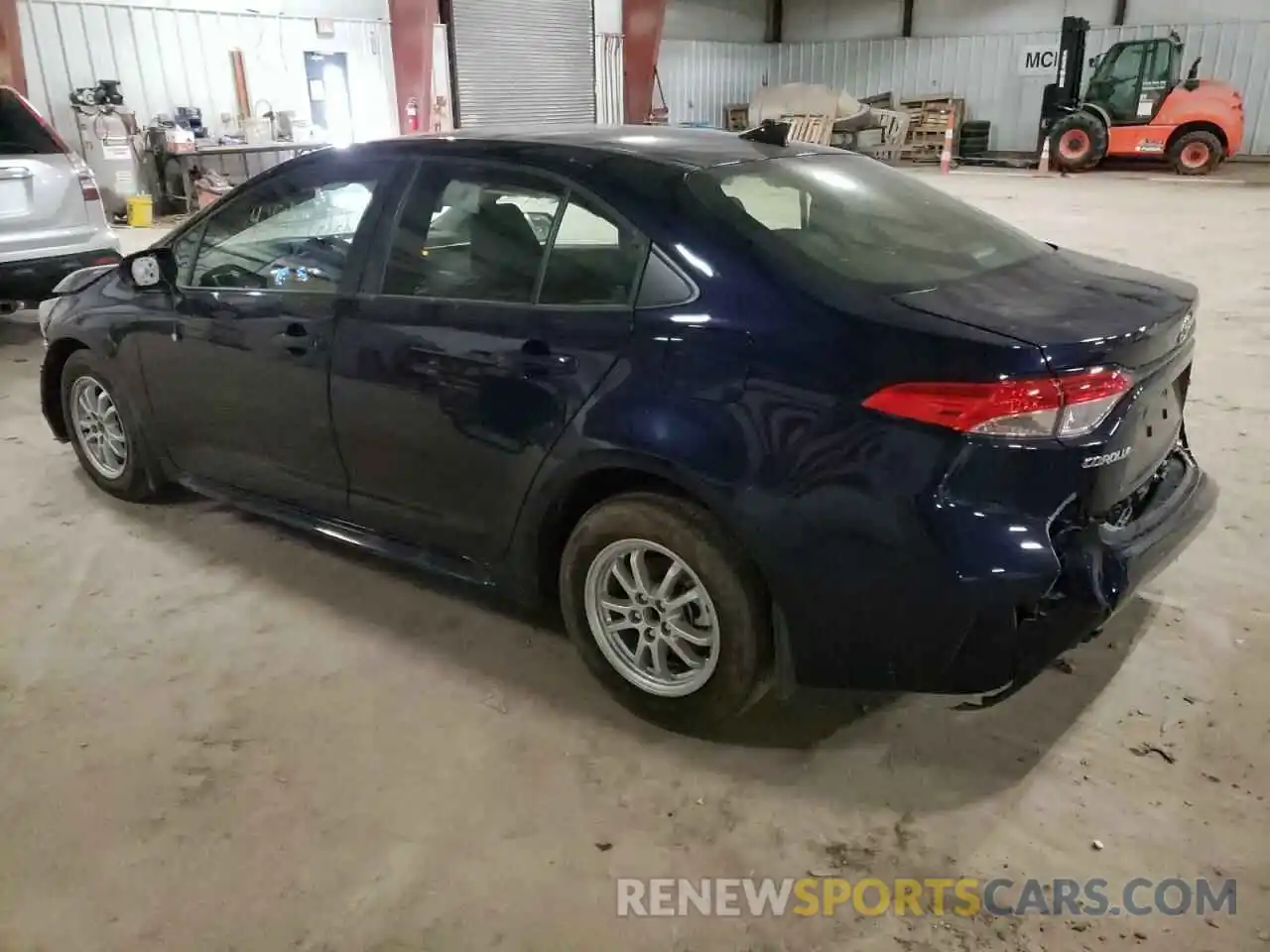 3 Photograph of a damaged car JTDEAMDE3NJ045337 TOYOTA COROLLA 2022