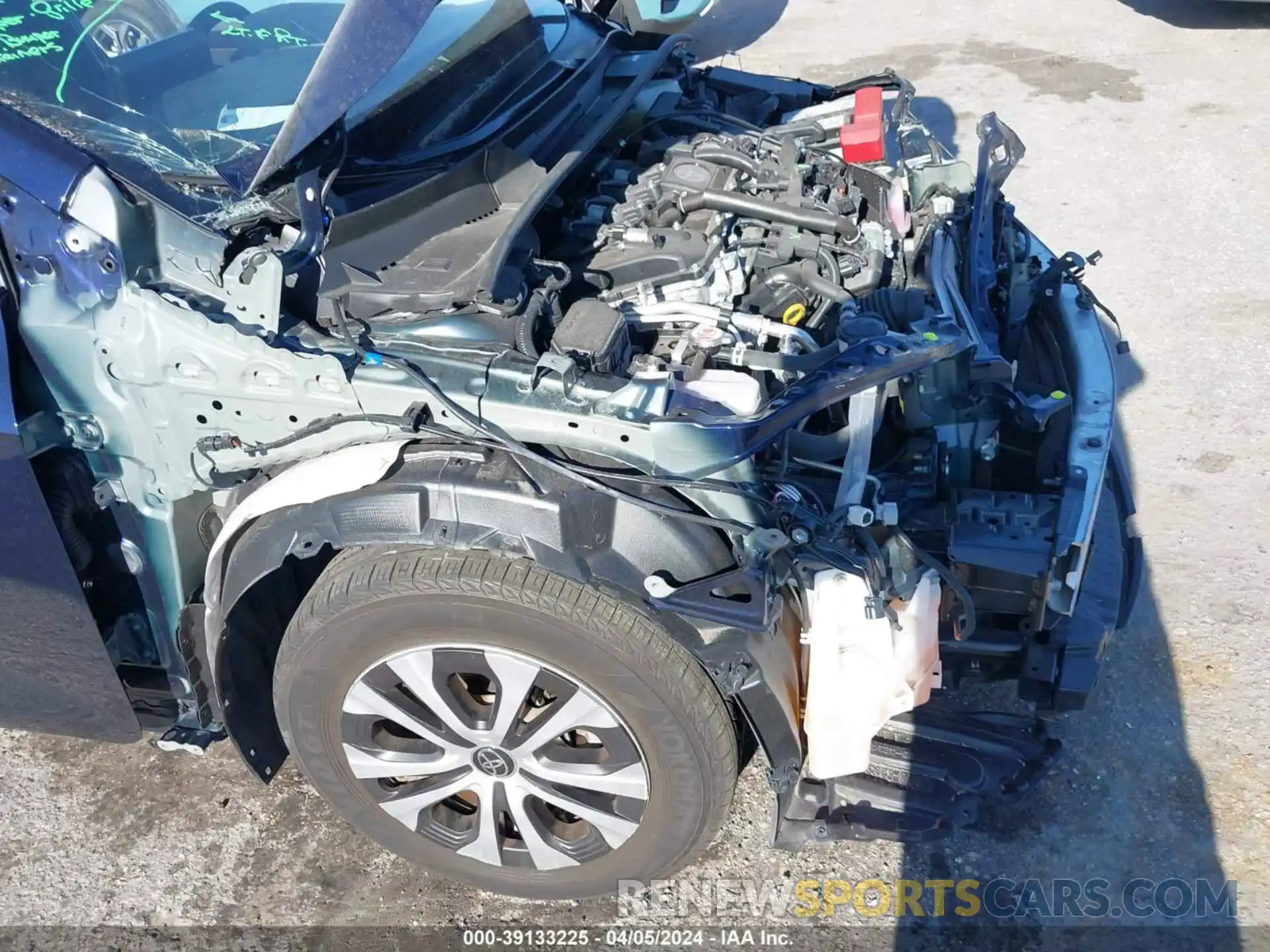 21 Photograph of a damaged car JTDEAMDE3NJ048156 TOYOTA COROLLA 2022