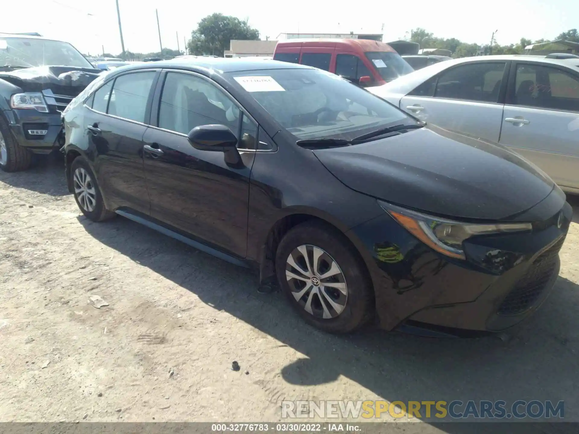 1 Photograph of a damaged car JTDEAMDE3NJ049307 TOYOTA COROLLA 2022