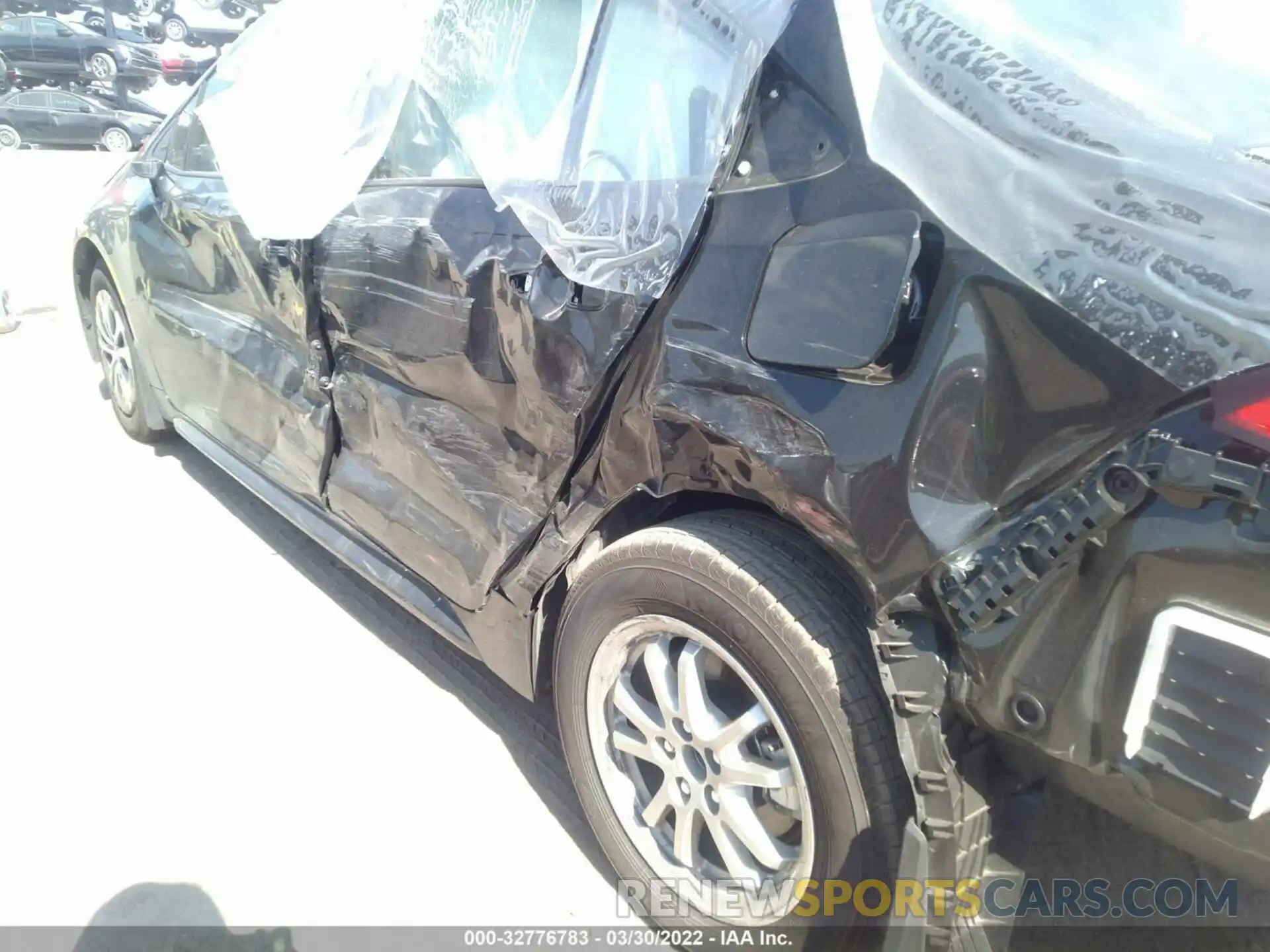 6 Photograph of a damaged car JTDEAMDE3NJ049307 TOYOTA COROLLA 2022