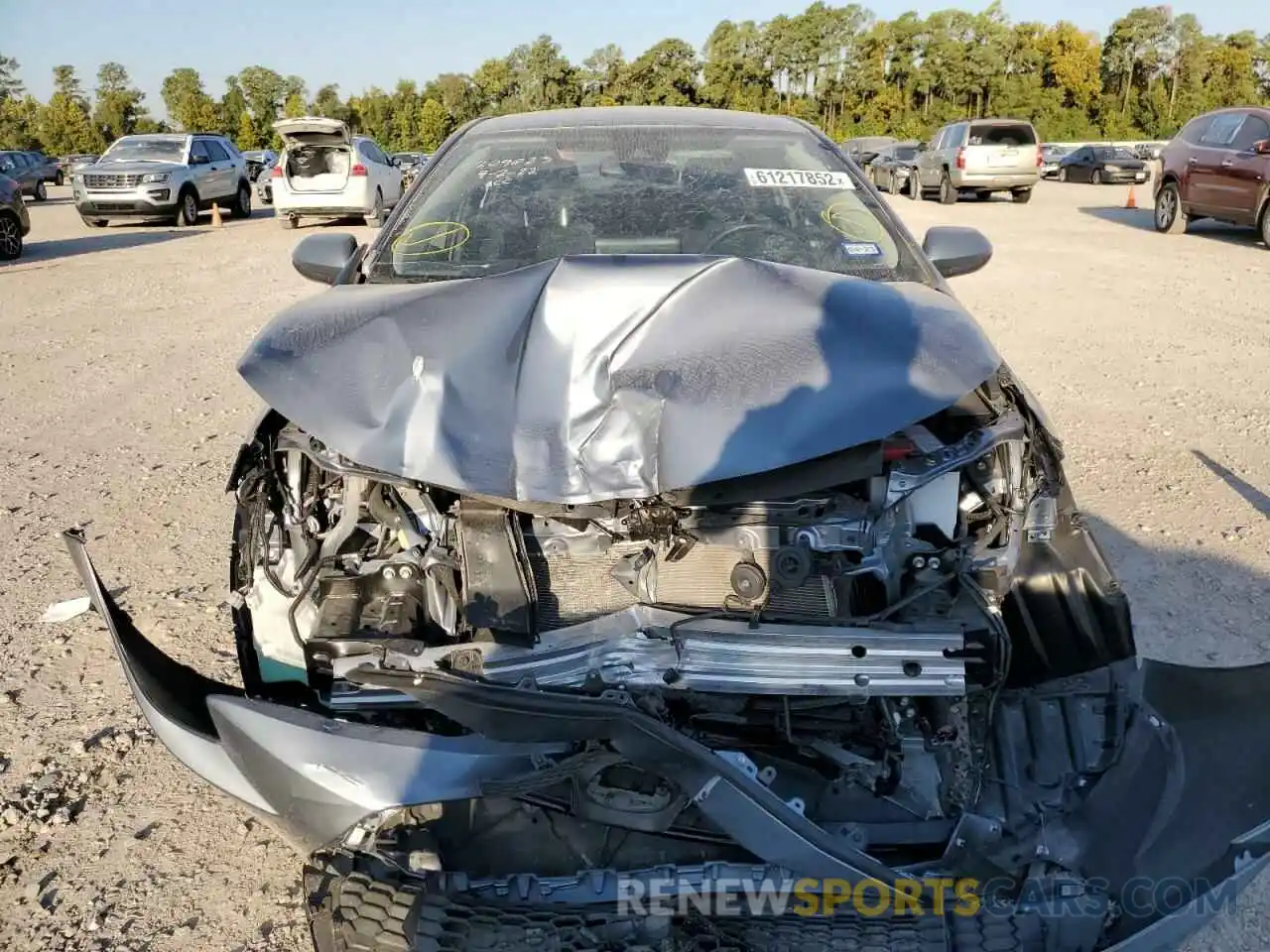 9 Photograph of a damaged car JTDEAMDE3NJ054782 TOYOTA COROLLA 2022