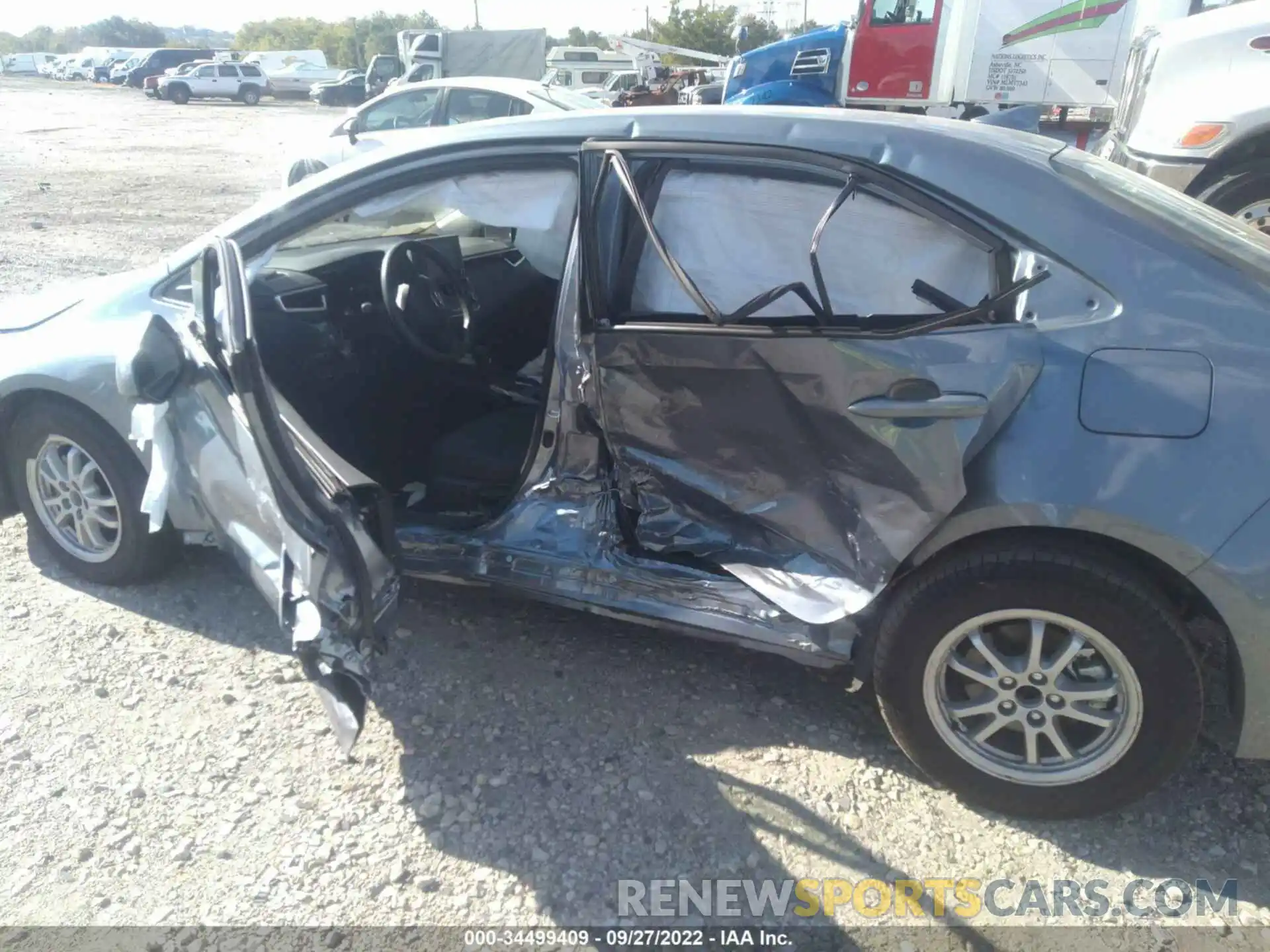 6 Photograph of a damaged car JTDEAMDE3NJ055205 TOYOTA COROLLA 2022