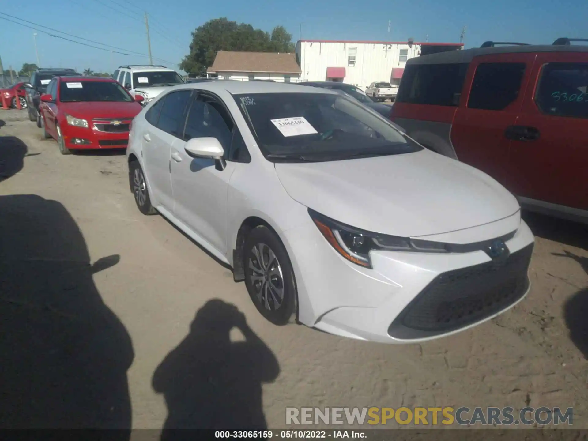 1 Photograph of a damaged car JTDEAMDE4N3000315 TOYOTA COROLLA 2022