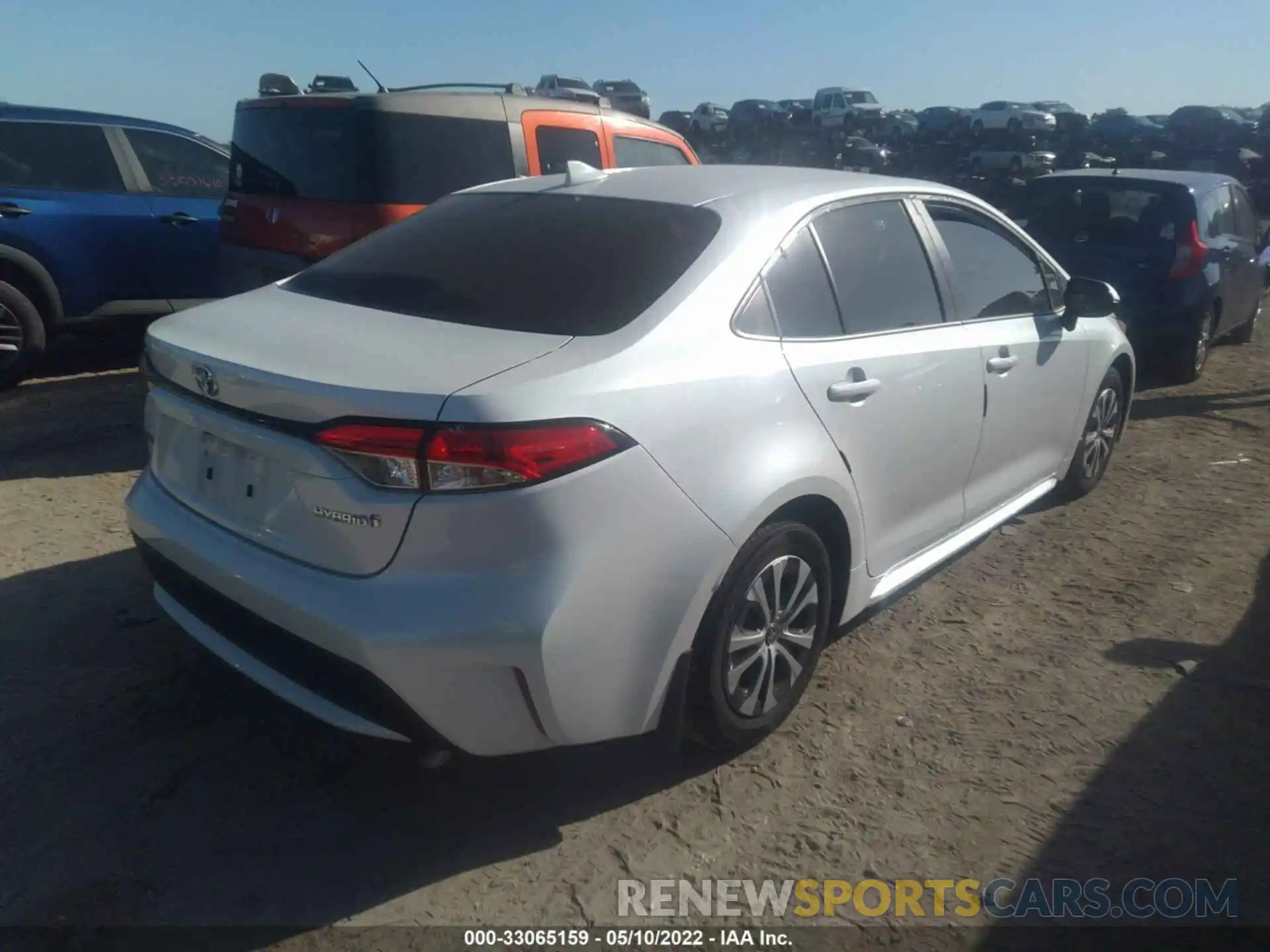 4 Photograph of a damaged car JTDEAMDE4N3000315 TOYOTA COROLLA 2022