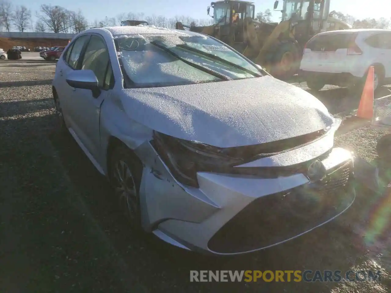 1 Photograph of a damaged car JTDEAMDE4N3001125 TOYOTA COROLLA 2022