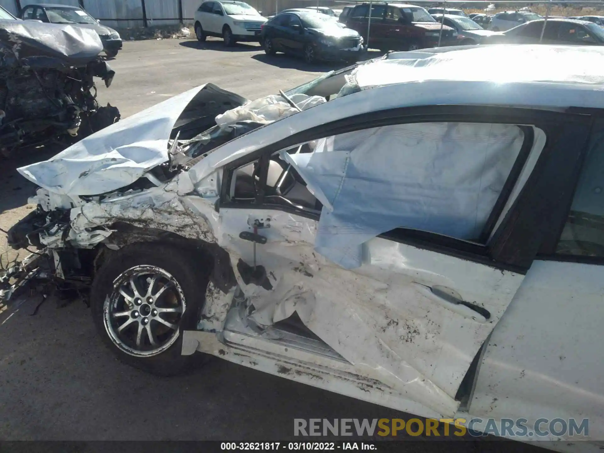 6 Photograph of a damaged car JTDEAMDE4N3003120 TOYOTA COROLLA 2022