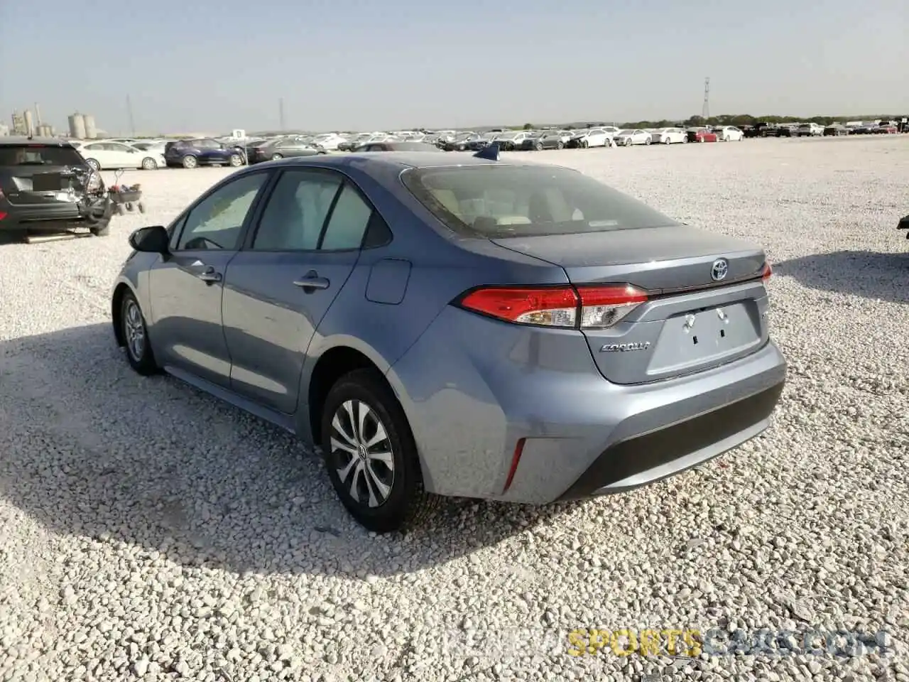 3 Photograph of a damaged car JTDEAMDE4N3003618 TOYOTA COROLLA 2022