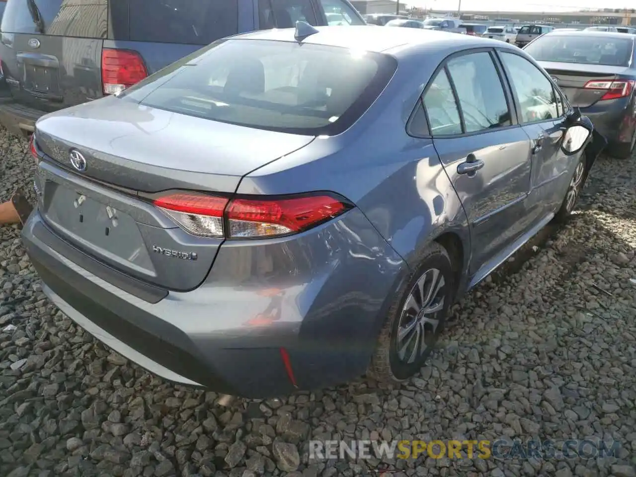 4 Photograph of a damaged car JTDEAMDE4N3004557 TOYOTA COROLLA 2022