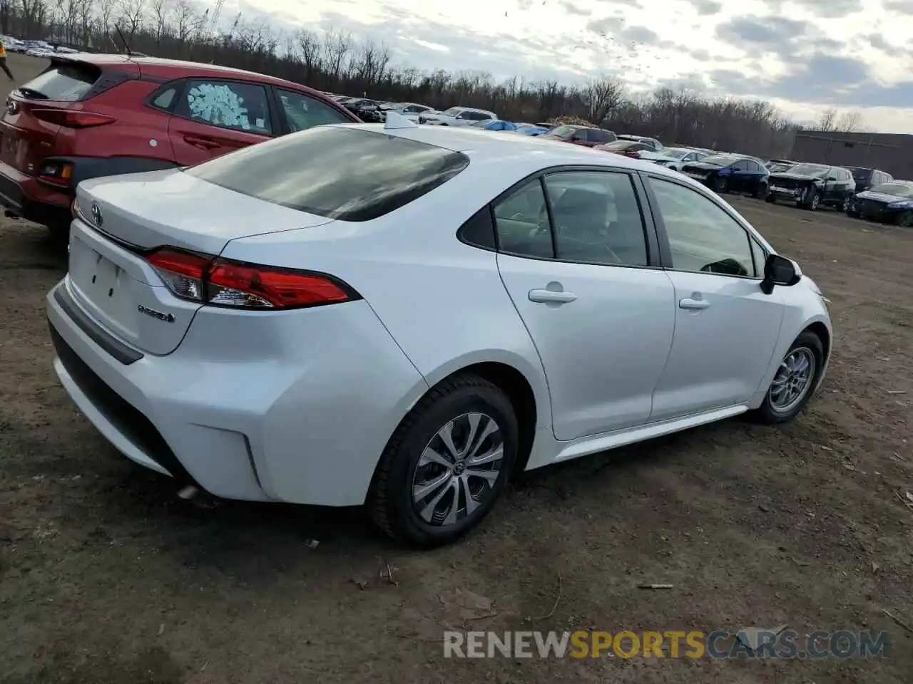 3 Photograph of a damaged car JTDEAMDE4N3009449 TOYOTA COROLLA 2022