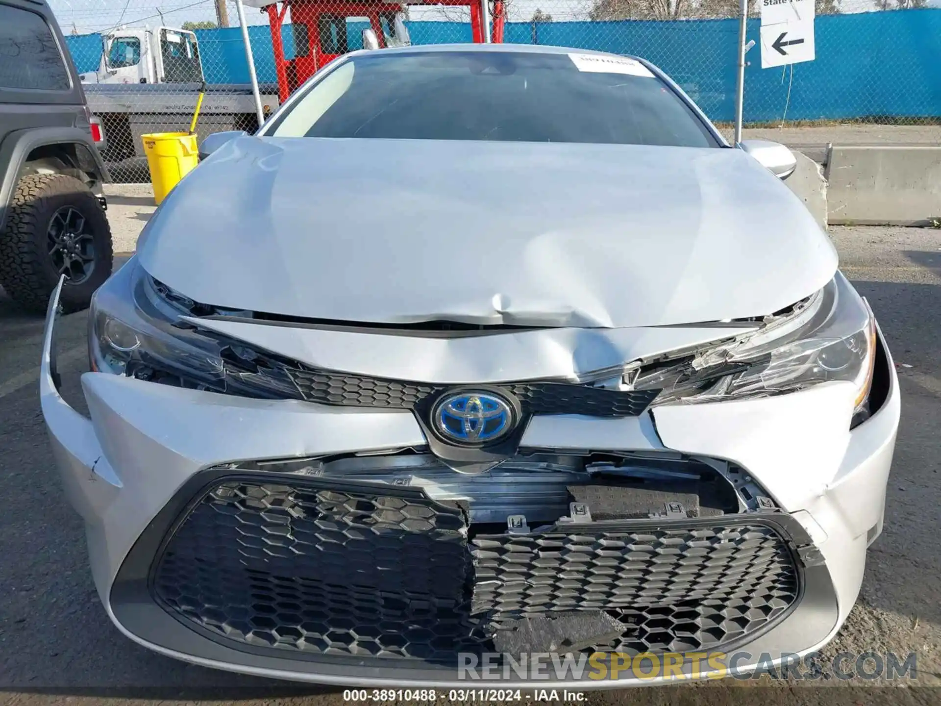 12 Photograph of a damaged car JTDEAMDE4N3009466 TOYOTA COROLLA 2022