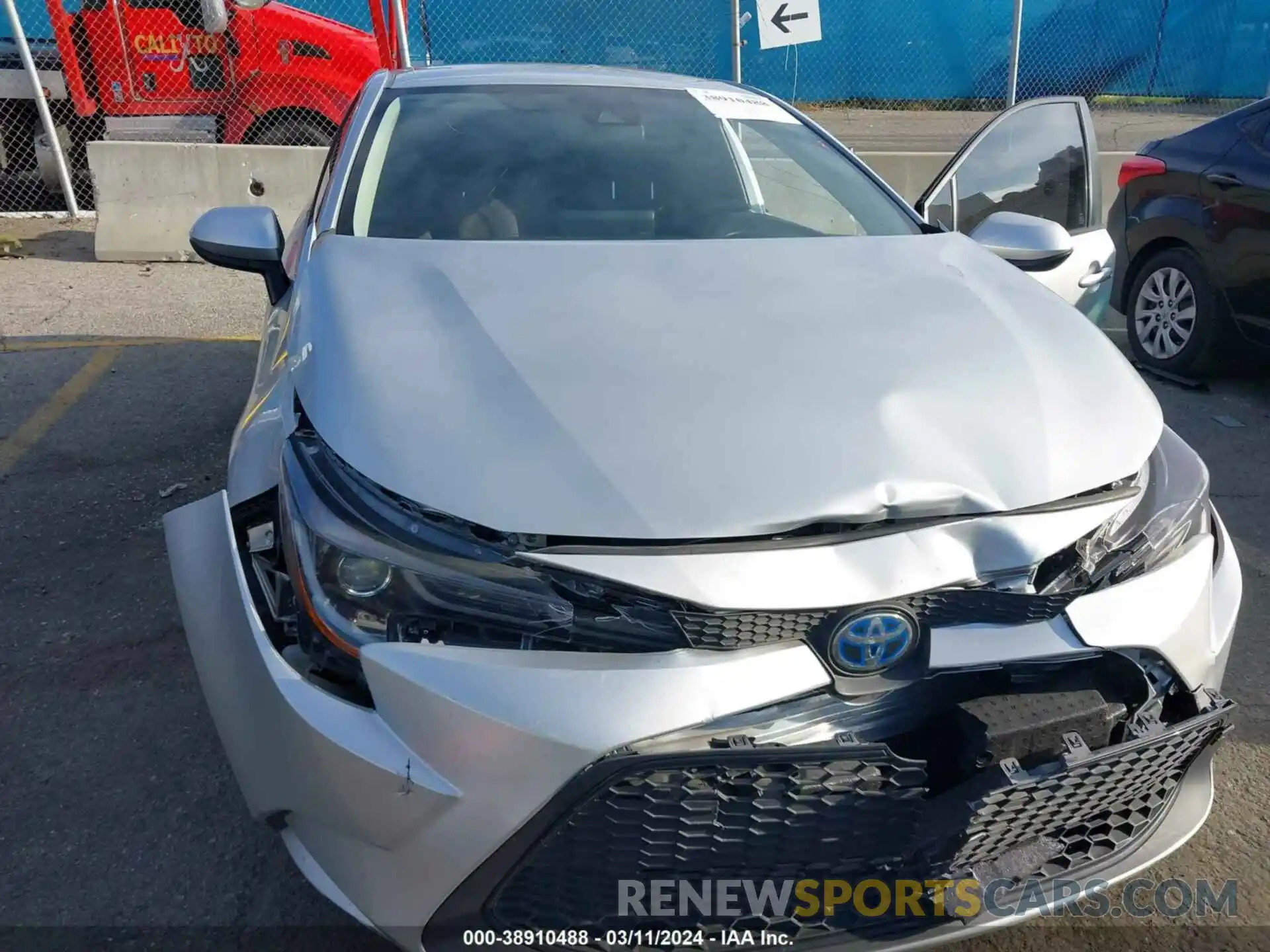 6 Photograph of a damaged car JTDEAMDE4N3009466 TOYOTA COROLLA 2022