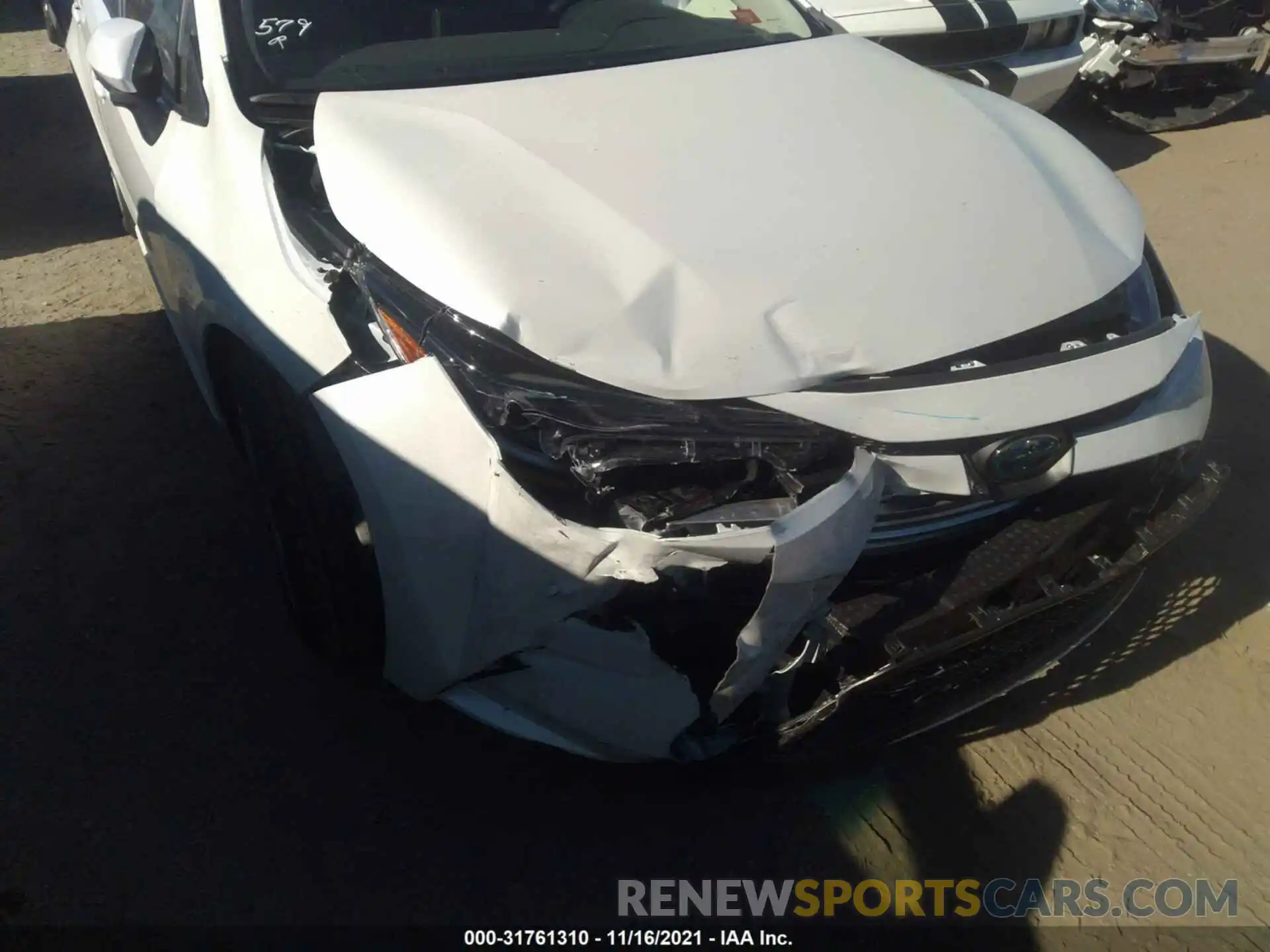 6 Photograph of a damaged car JTDEAMDE4NJ042611 TOYOTA COROLLA 2022