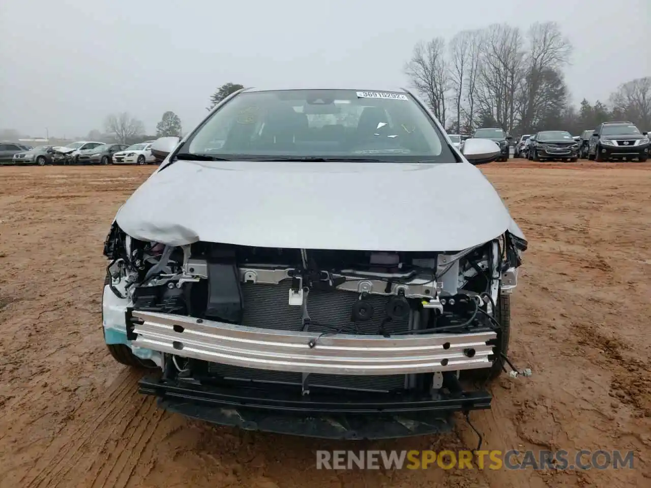 9 Photograph of a damaged car JTDEAMDE4NJ043368 TOYOTA COROLLA 2022