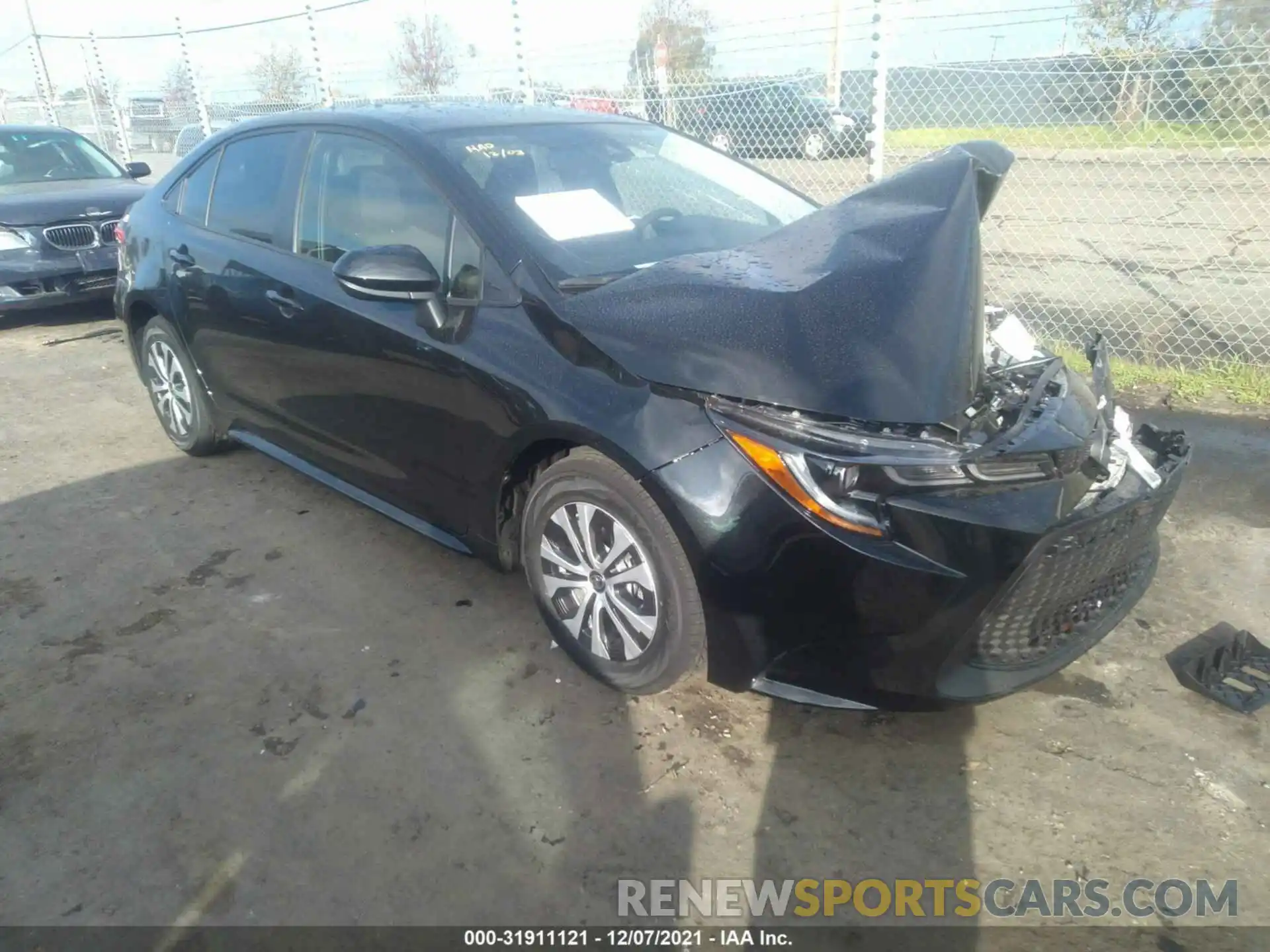 1 Photograph of a damaged car JTDEAMDE4NJ043838 TOYOTA COROLLA 2022