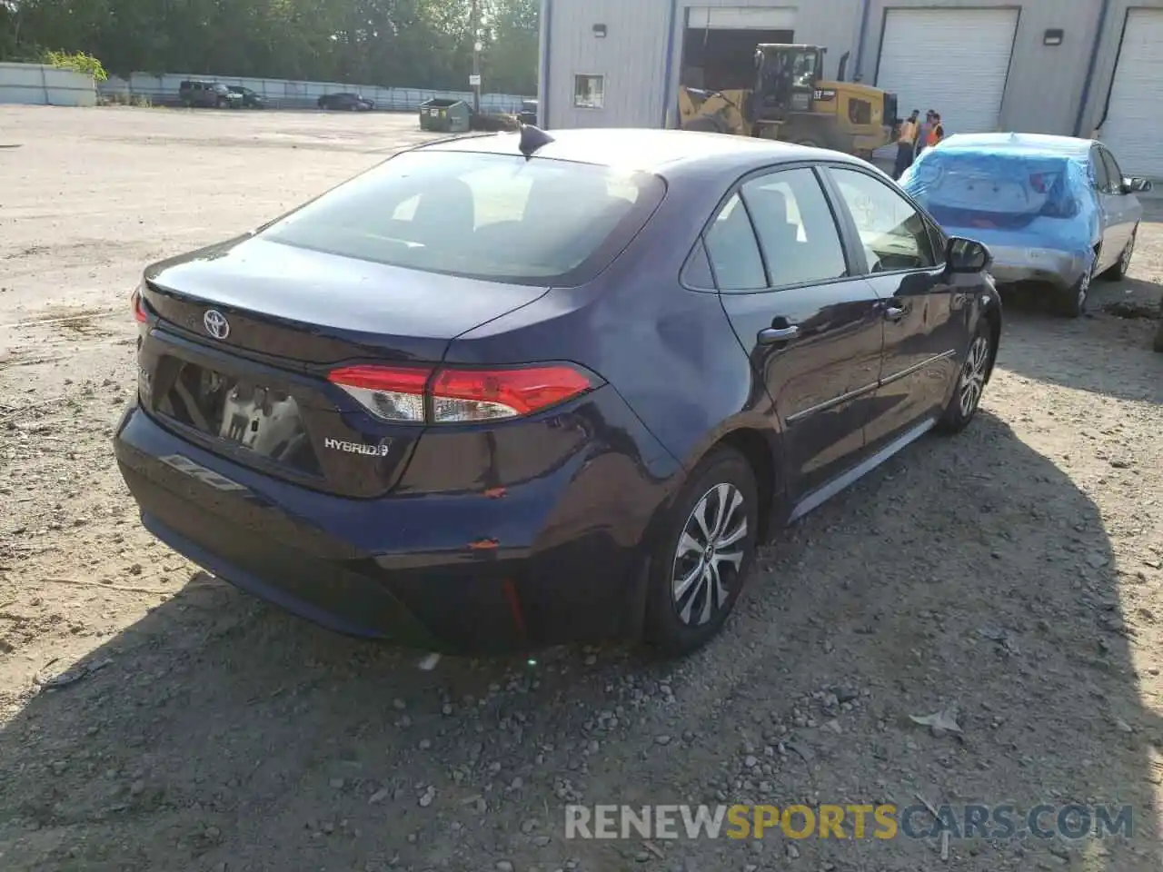 4 Photograph of a damaged car JTDEAMDE4NJ047940 TOYOTA COROLLA 2022