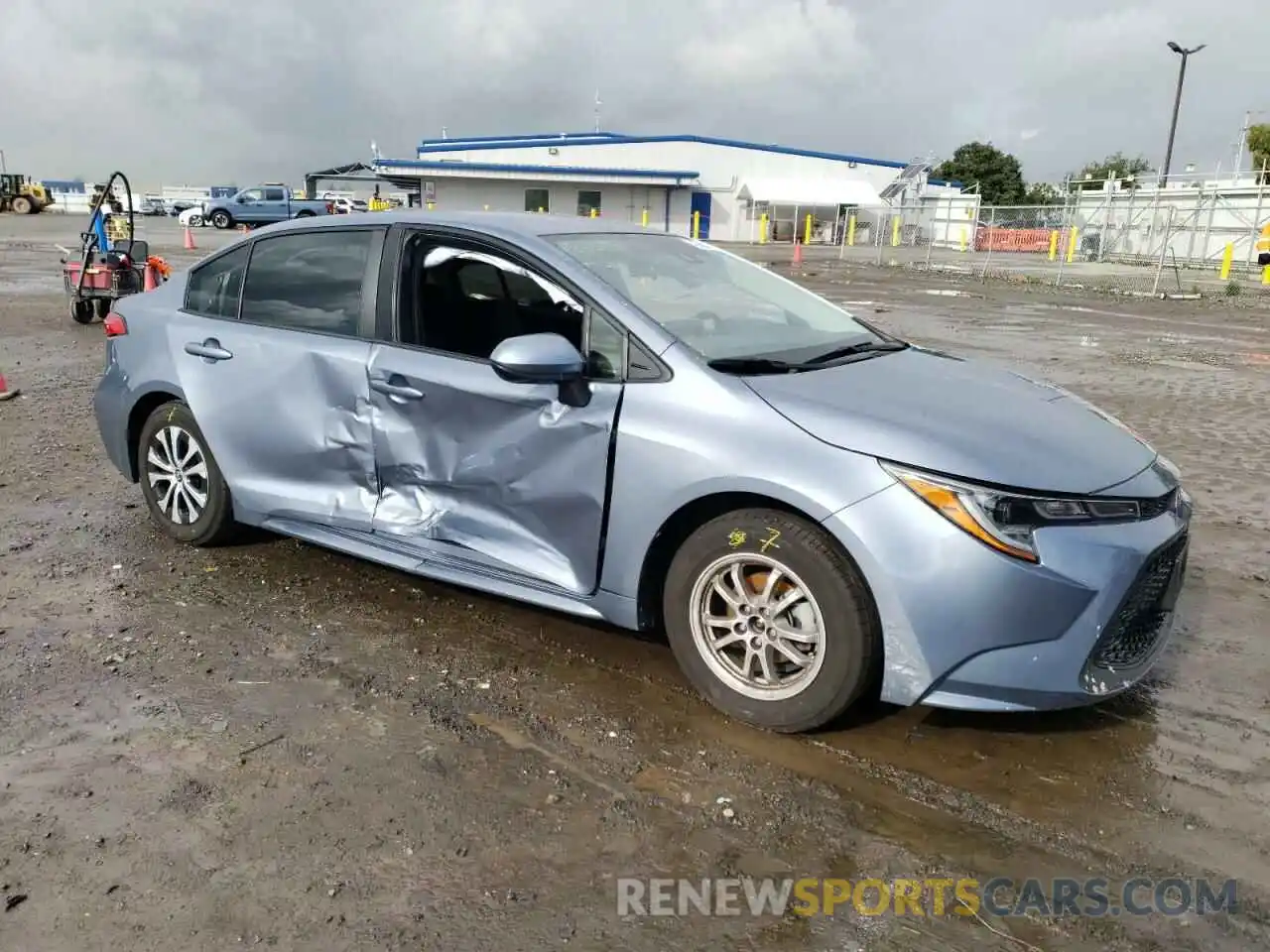 4 Photograph of a damaged car JTDEAMDE4NJ055262 TOYOTA COROLLA 2022