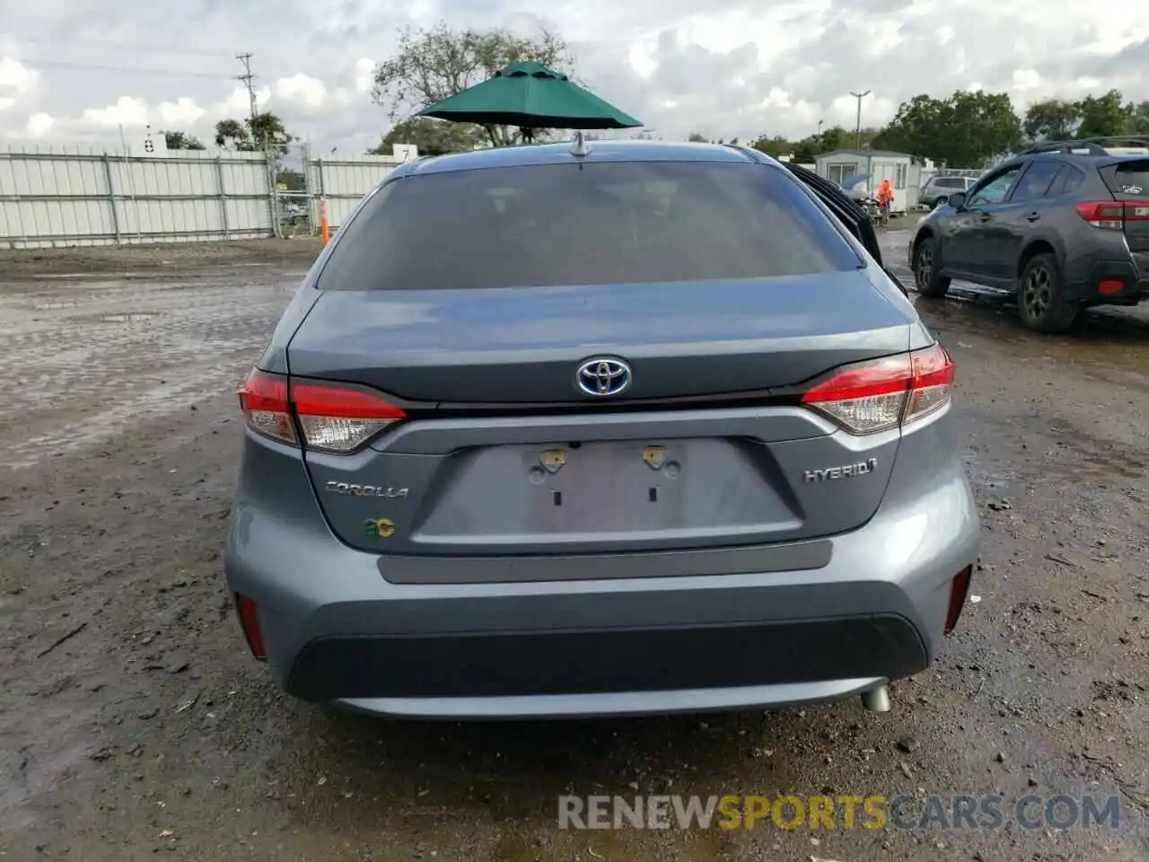 6 Photograph of a damaged car JTDEAMDE4NJ055262 TOYOTA COROLLA 2022