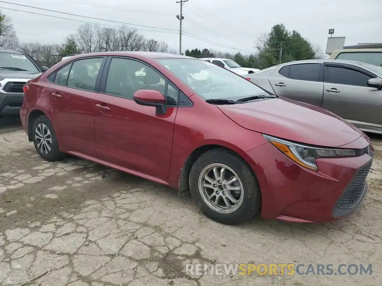 4 Photograph of a damaged car JTDEAMDE4NJ058016 TOYOTA COROLLA 2022