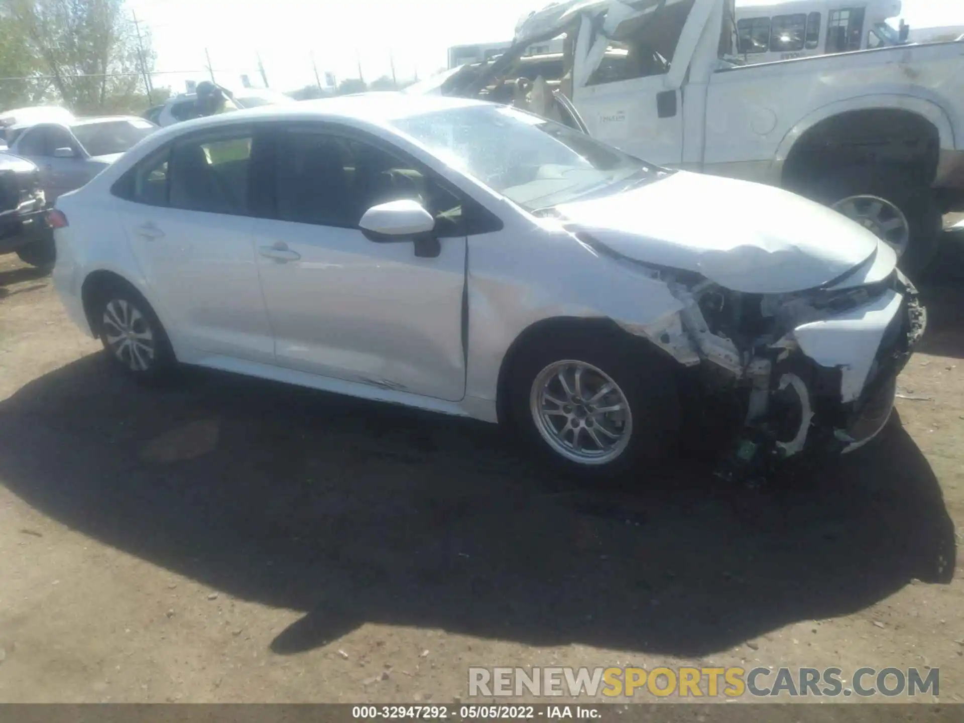 1 Photograph of a damaged car JTDEAMDE5N3000369 TOYOTA COROLLA 2022