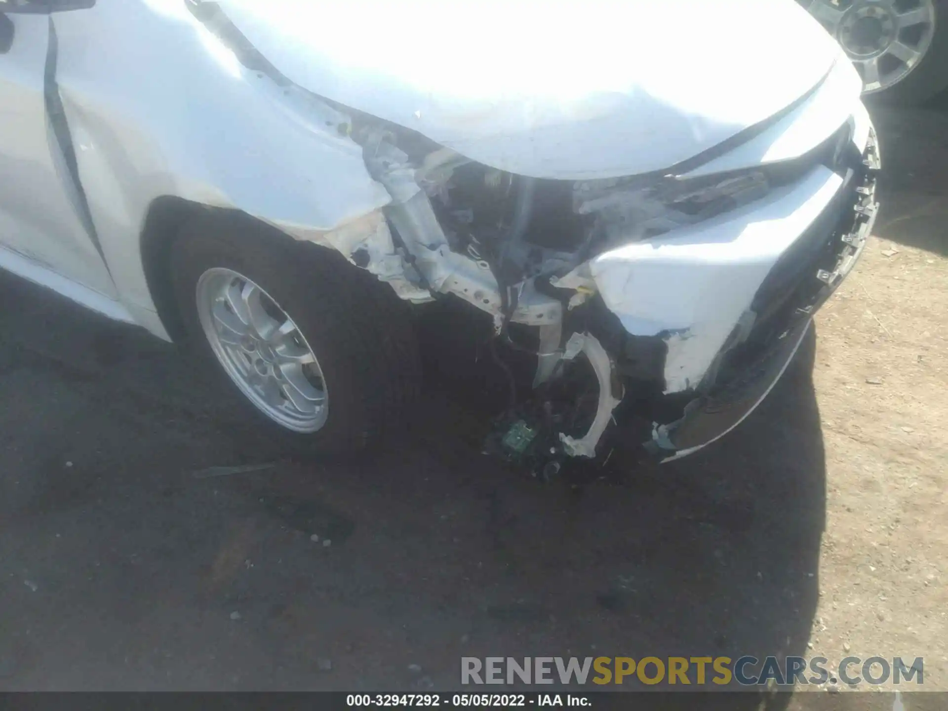 6 Photograph of a damaged car JTDEAMDE5N3000369 TOYOTA COROLLA 2022