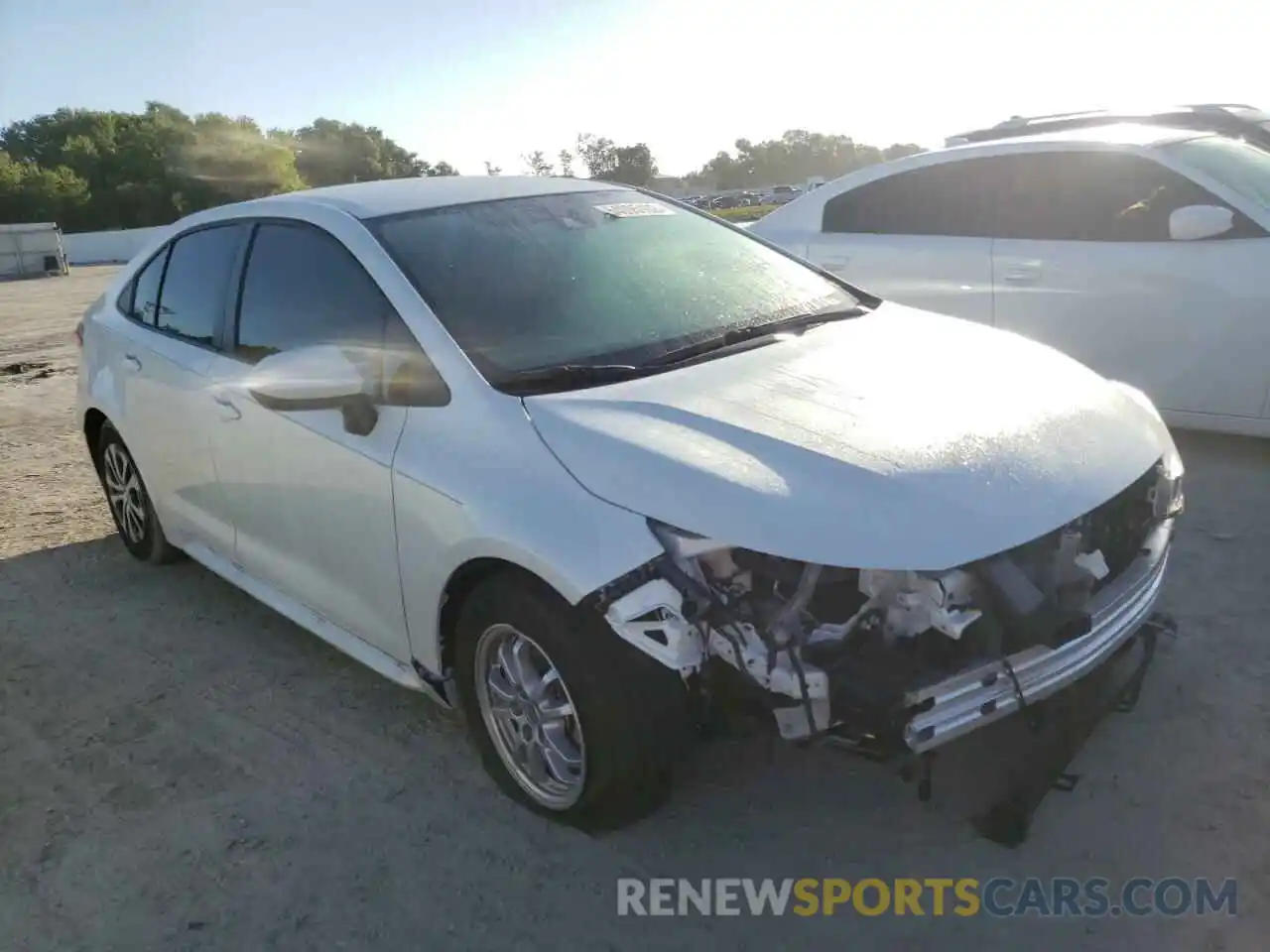 1 Photograph of a damaged car JTDEAMDE5N3005264 TOYOTA COROLLA 2022