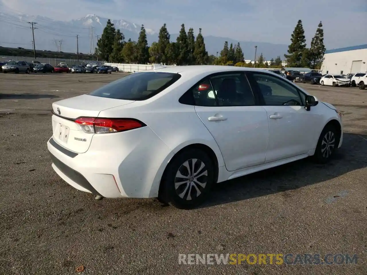 3 Photograph of a damaged car JTDEAMDE5N3014076 TOYOTA COROLLA 2022