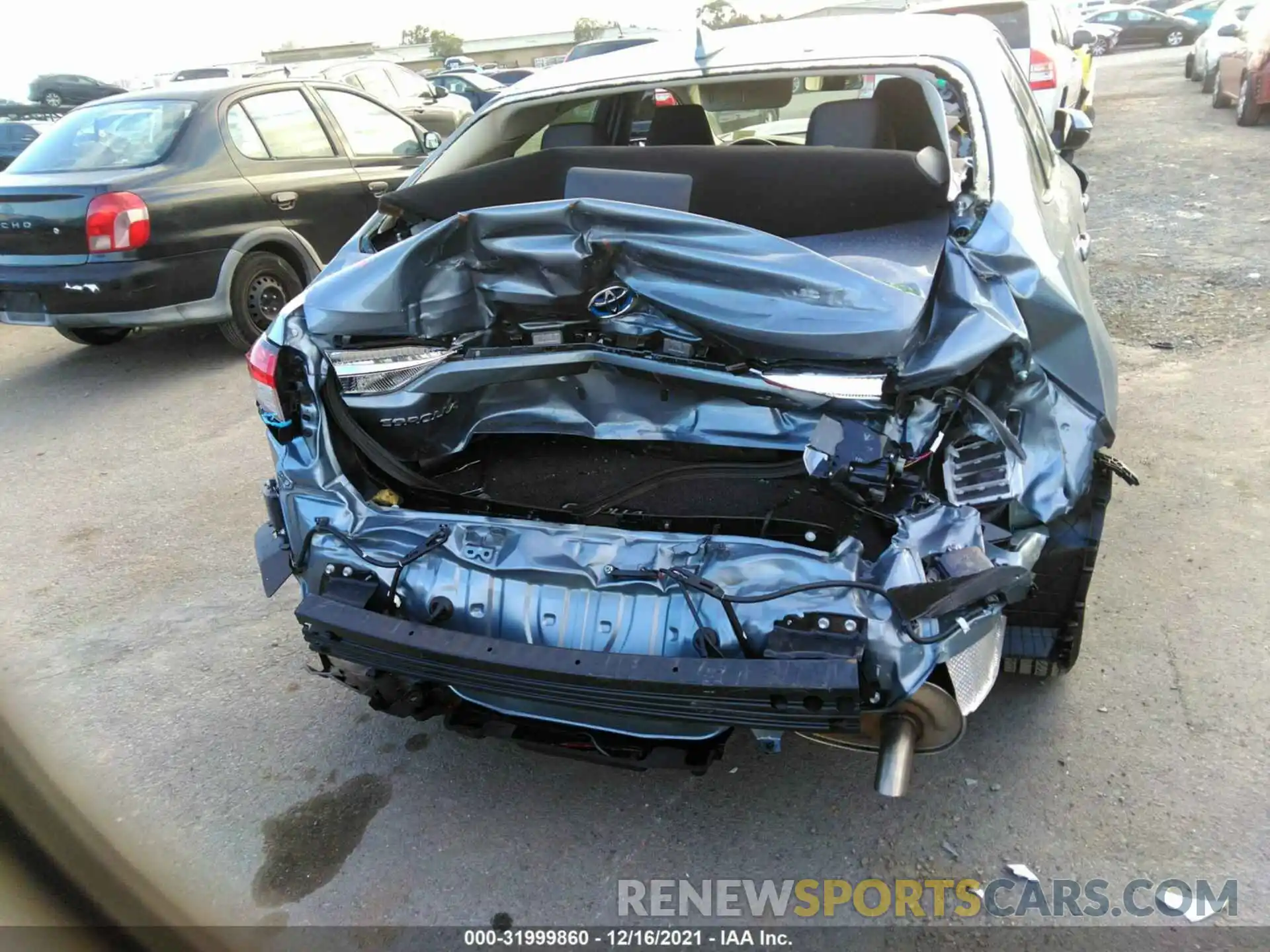 6 Photograph of a damaged car JTDEAMDE5NJ035733 TOYOTA COROLLA 2022