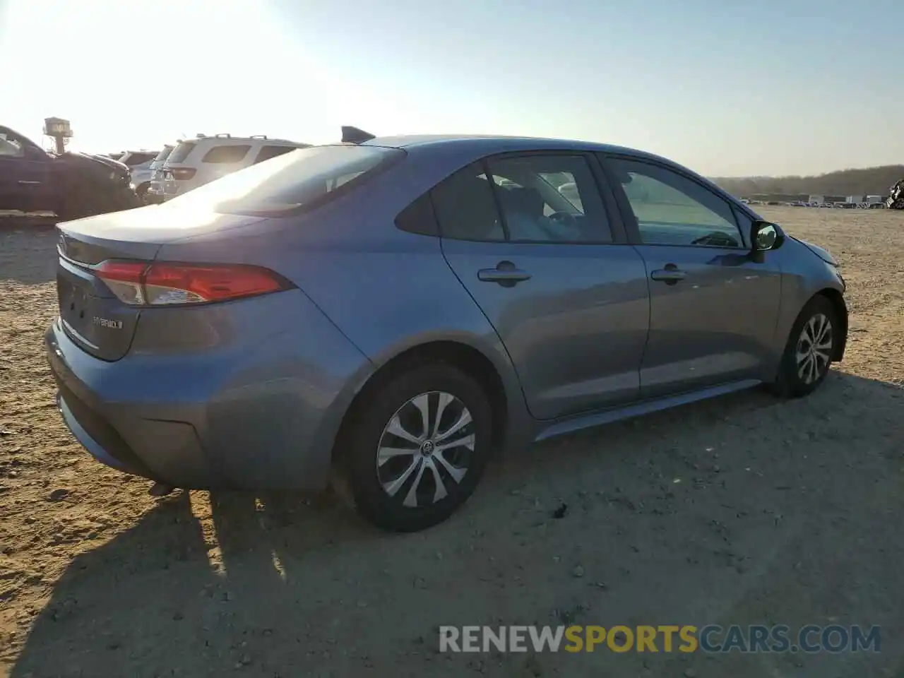 3 Photograph of a damaged car JTDEAMDE5NJ036347 TOYOTA COROLLA 2022