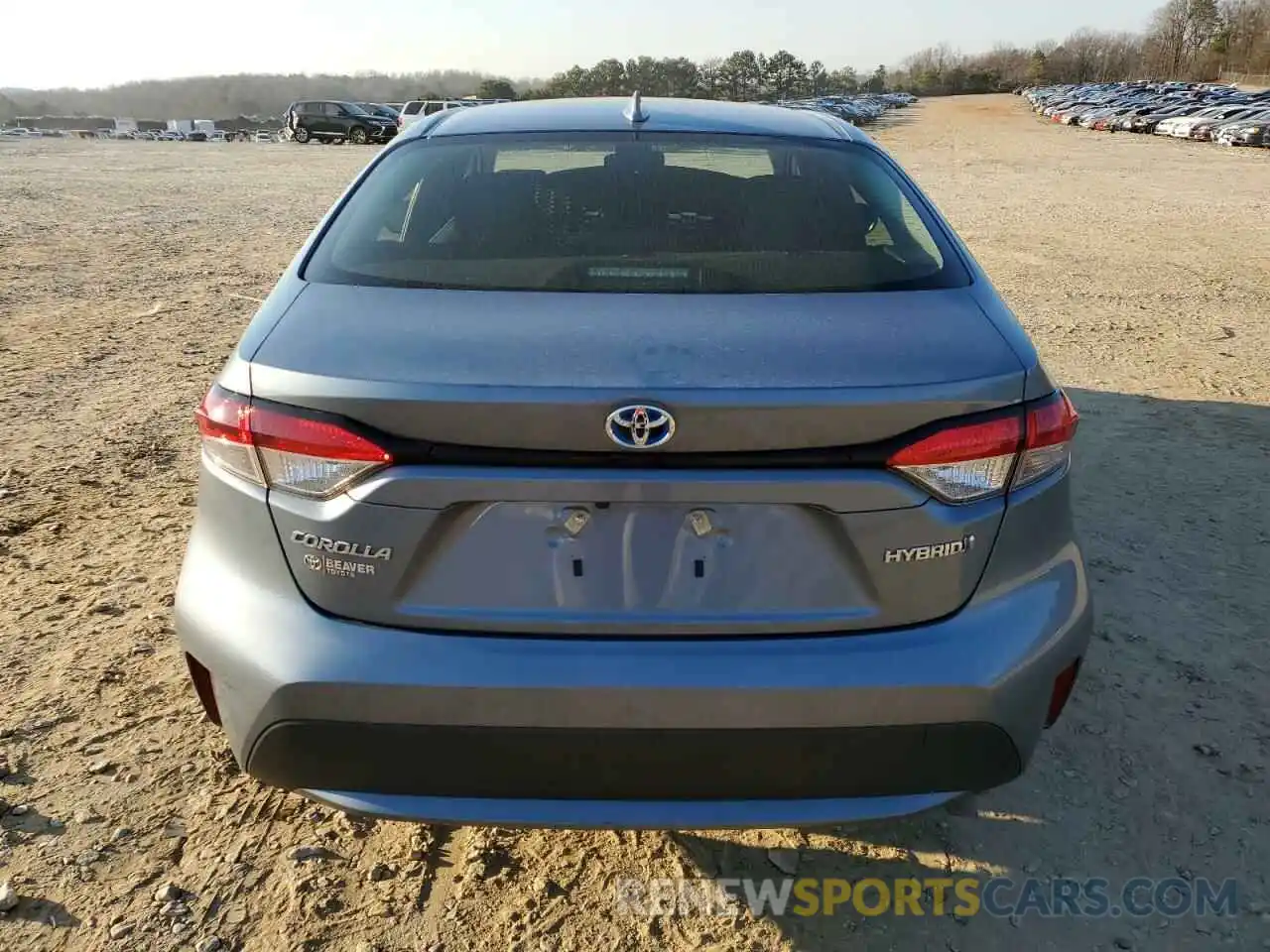 6 Photograph of a damaged car JTDEAMDE5NJ036347 TOYOTA COROLLA 2022