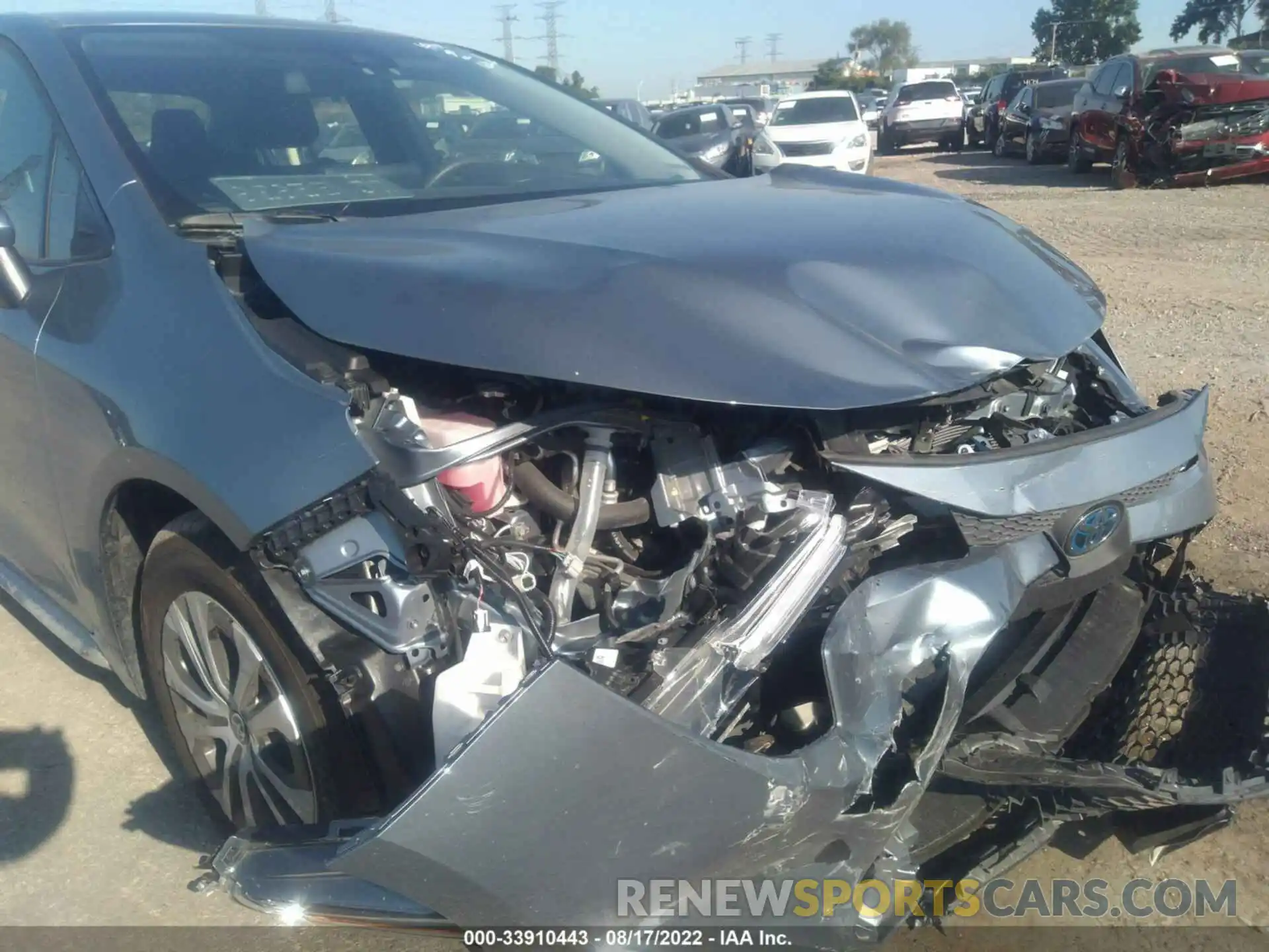 6 Photograph of a damaged car JTDEAMDE5NJ044660 TOYOTA COROLLA 2022