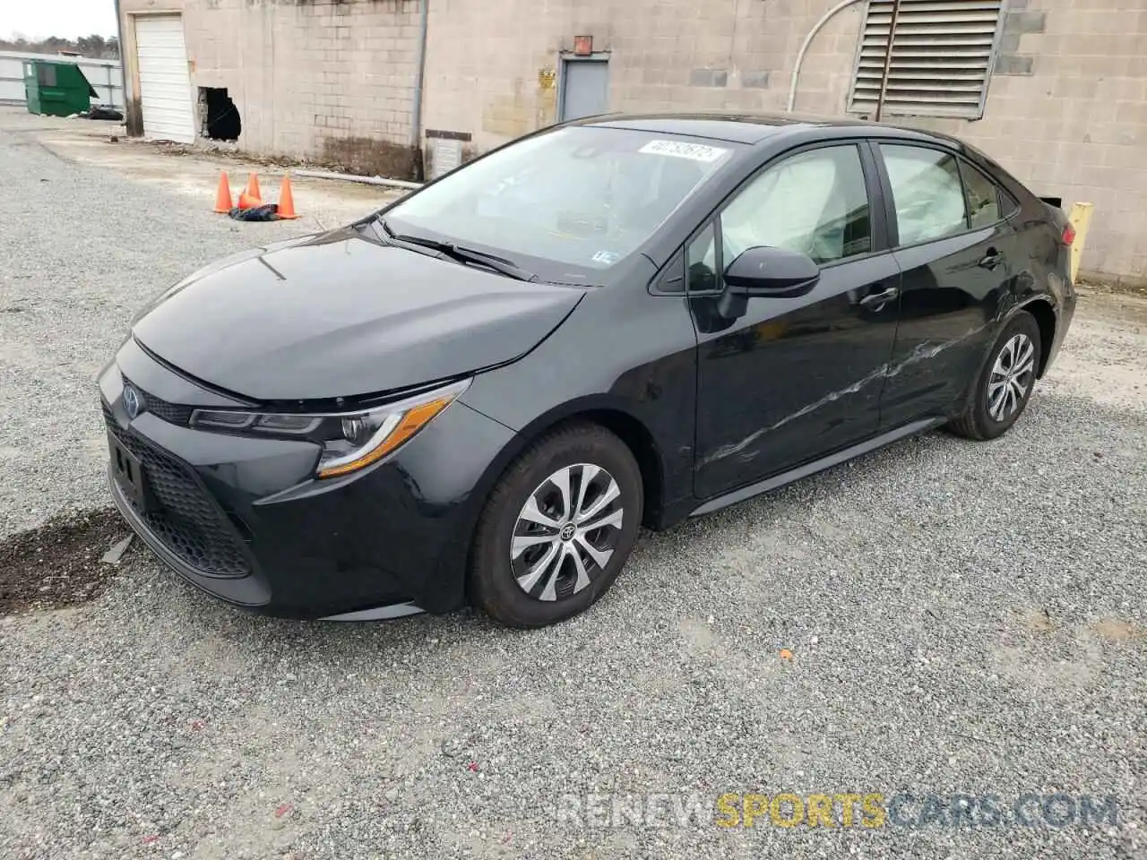 2 Photograph of a damaged car JTDEAMDE5NJ047719 TOYOTA COROLLA 2022