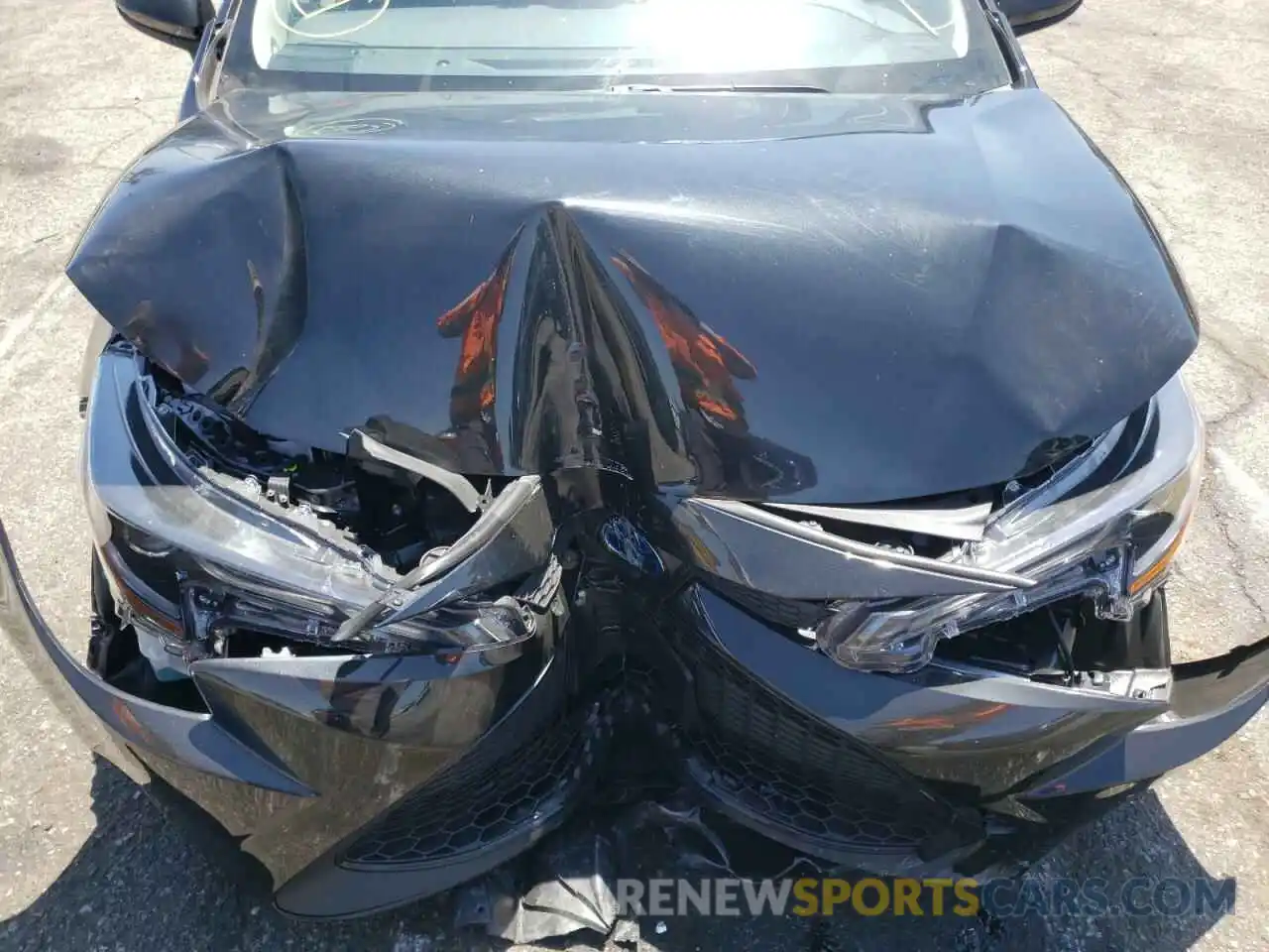 7 Photograph of a damaged car JTDEAMDE5NJ048322 TOYOTA COROLLA 2022