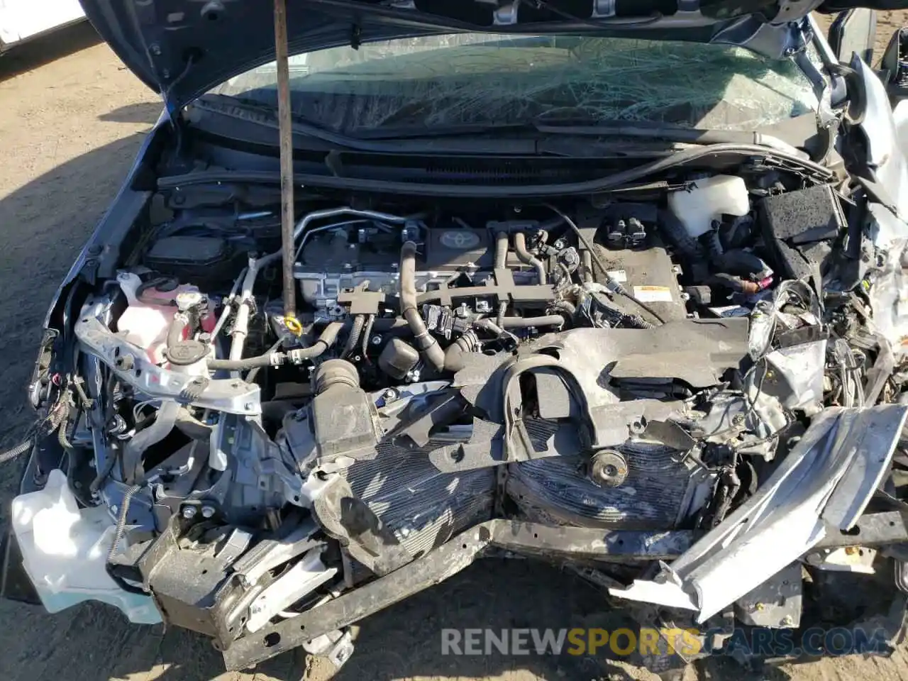 7 Photograph of a damaged car JTDEAMDE5NJ051530 TOYOTA COROLLA 2022