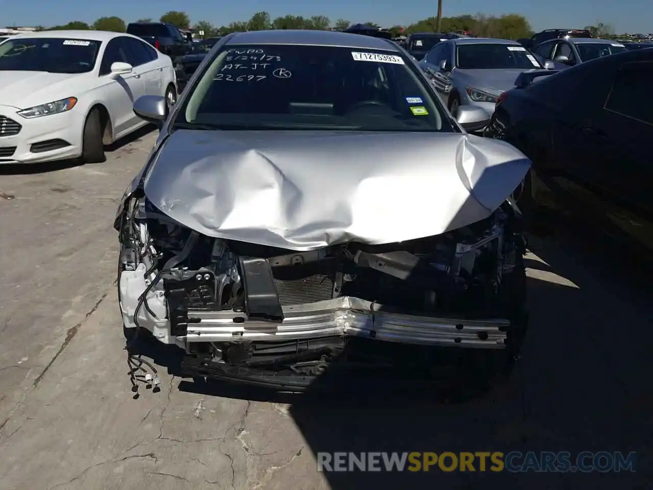 5 Photograph of a damaged car JTDEAMDE5NJ054881 TOYOTA COROLLA 2022