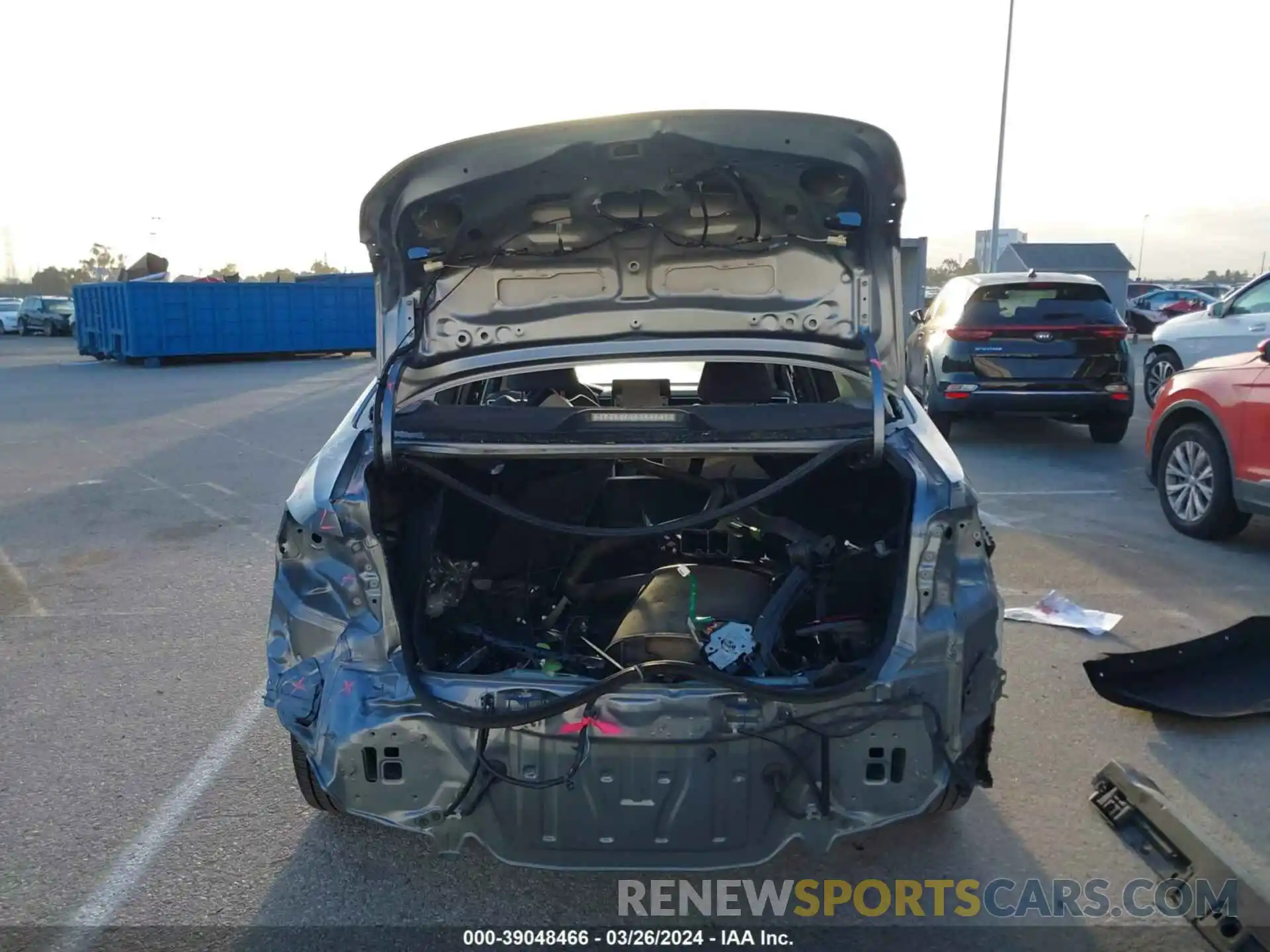 17 Photograph of a damaged car JTDEAMDE5NJ061684 TOYOTA COROLLA 2022