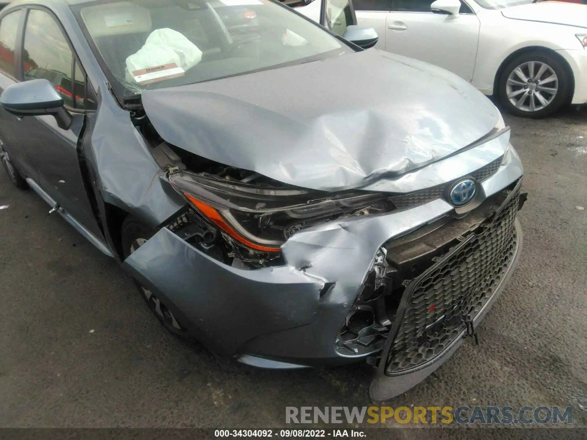 6 Photograph of a damaged car JTDEAMDE6N3001465 TOYOTA COROLLA 2022