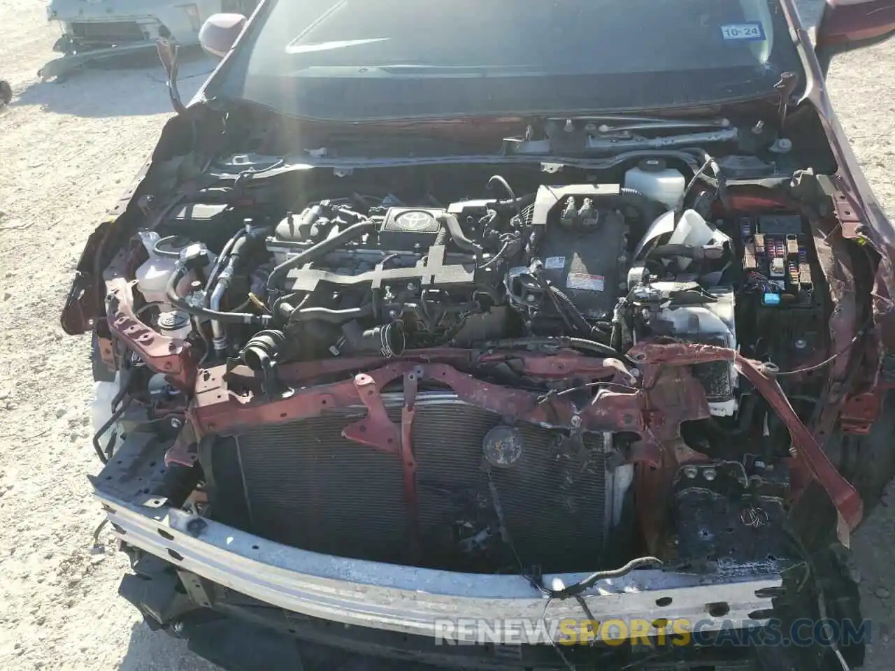 11 Photograph of a damaged car JTDEAMDE6NJ039984 TOYOTA COROLLA 2022