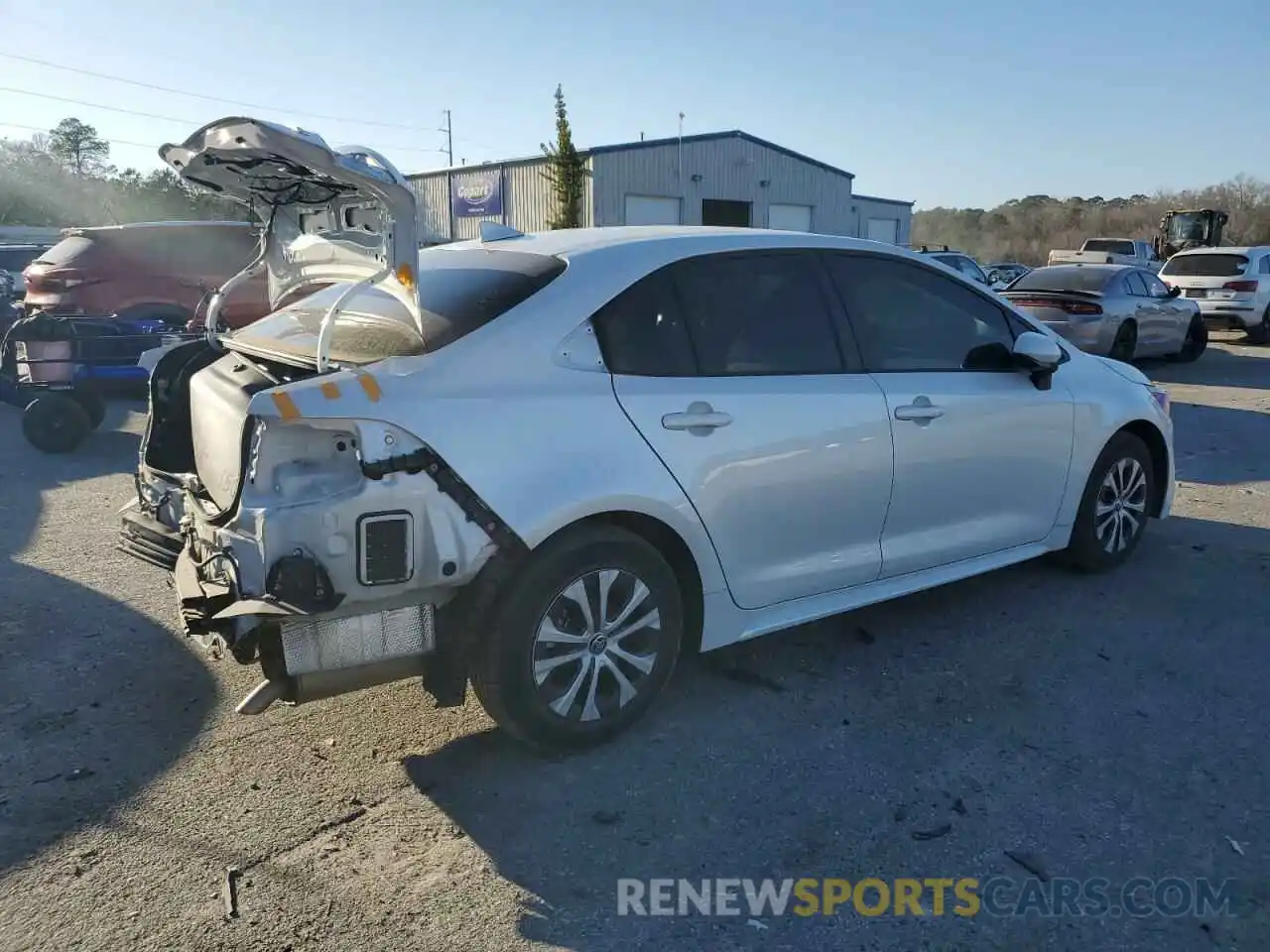 3 Photograph of a damaged car JTDEAMDE7N3000437 TOYOTA COROLLA 2022