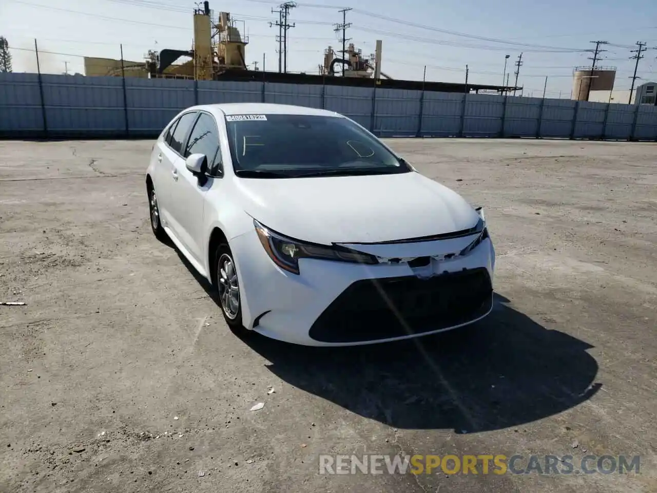 1 Photograph of a damaged car JTDEAMDE7N3003256 TOYOTA COROLLA 2022