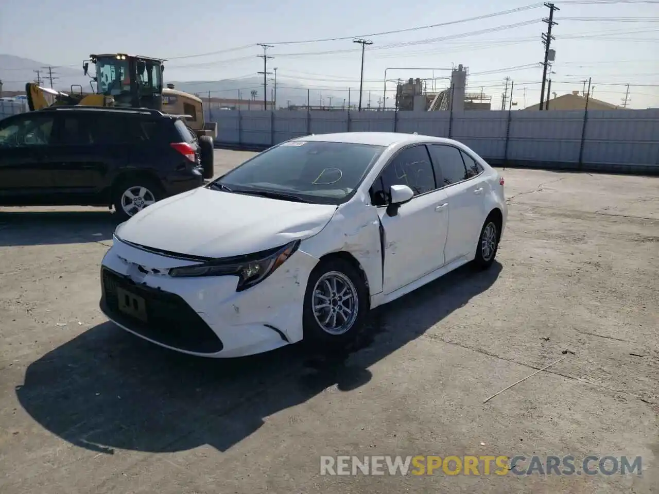 2 Photograph of a damaged car JTDEAMDE7N3003256 TOYOTA COROLLA 2022