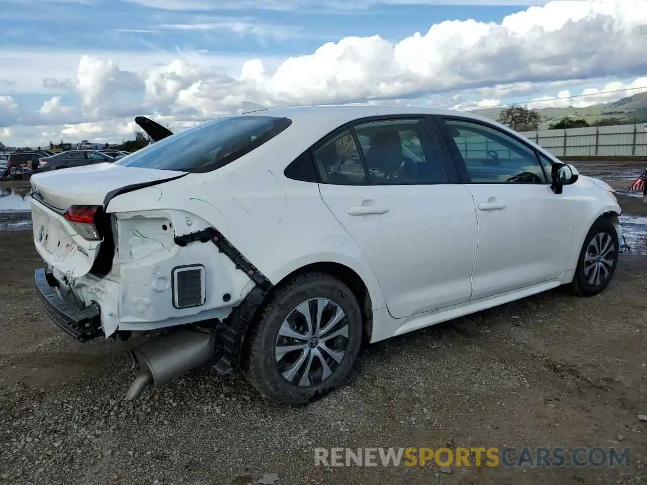 3 Photograph of a damaged car JTDEAMDE7N3008277 TOYOTA COROLLA 2022