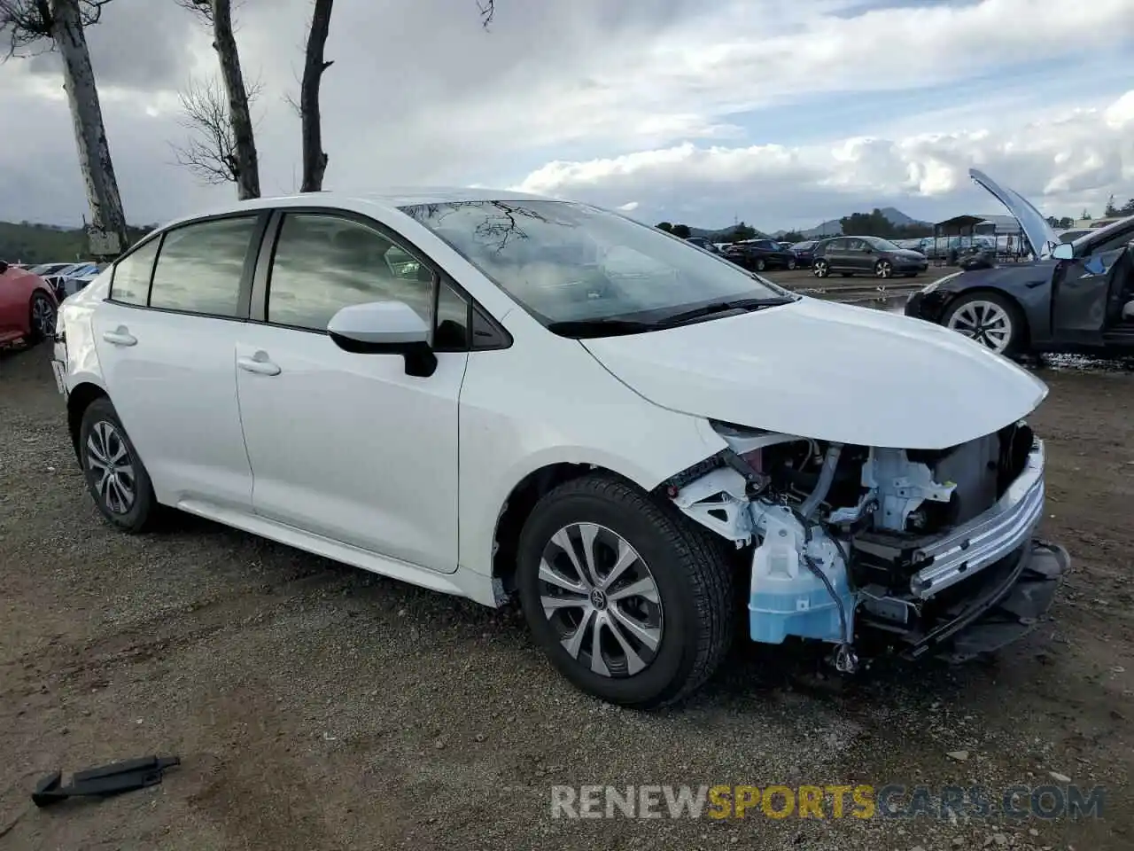 4 Photograph of a damaged car JTDEAMDE7N3008277 TOYOTA COROLLA 2022